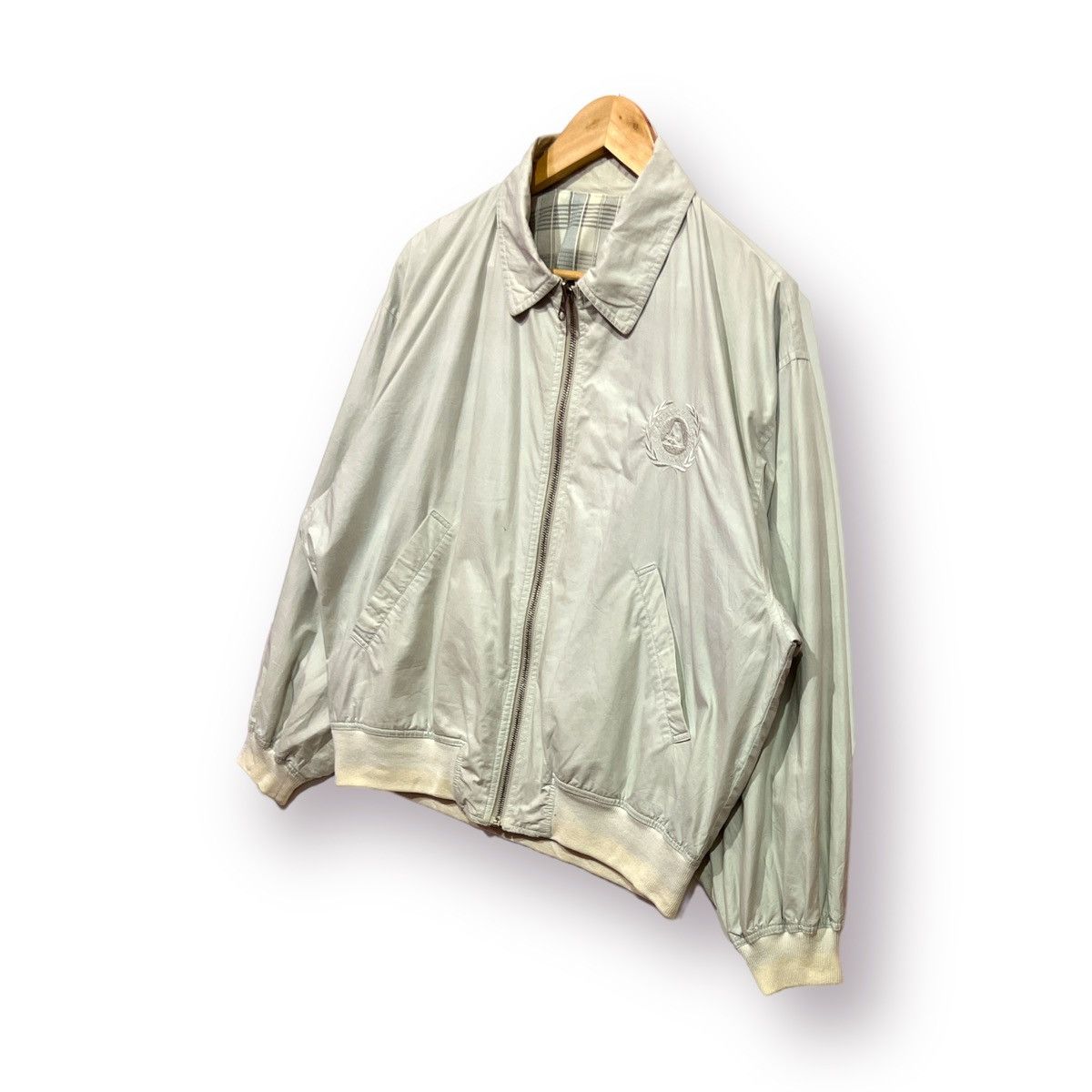 Aquascutum 🔥 REVERSABLE BOMBER AQUASCUTUM SPORT PLAID JACKET - M Size US M / EU 48-50 / 2 - 2 Thumbnail