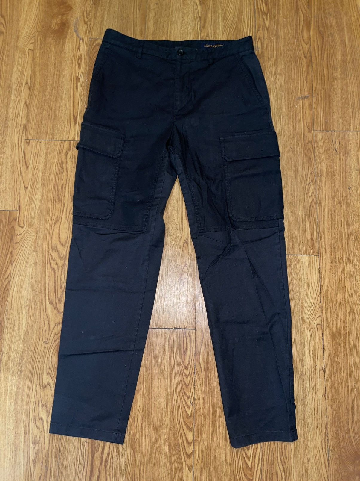 Louis Vuitton Louis Vuitton Cargo Dress Pant Black size 40 LV Size US 40 / EU 56 - 1 Thumbnail