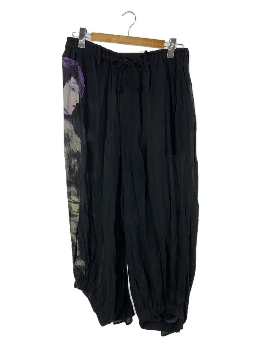 Yohji Yamamoto YOHJI YAMAMOTO Print KARASU Pants Size US 32 / EU 48 - 1 Thumbnail