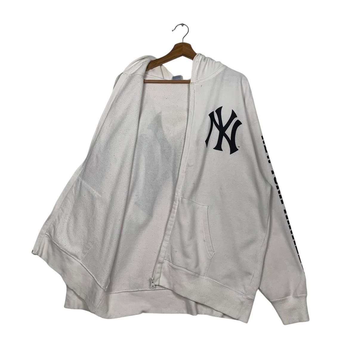 MLB MLB New York Yankees Zipper Hoodie Size US L / EU 52-54 / 3 - 11 Thumbnail