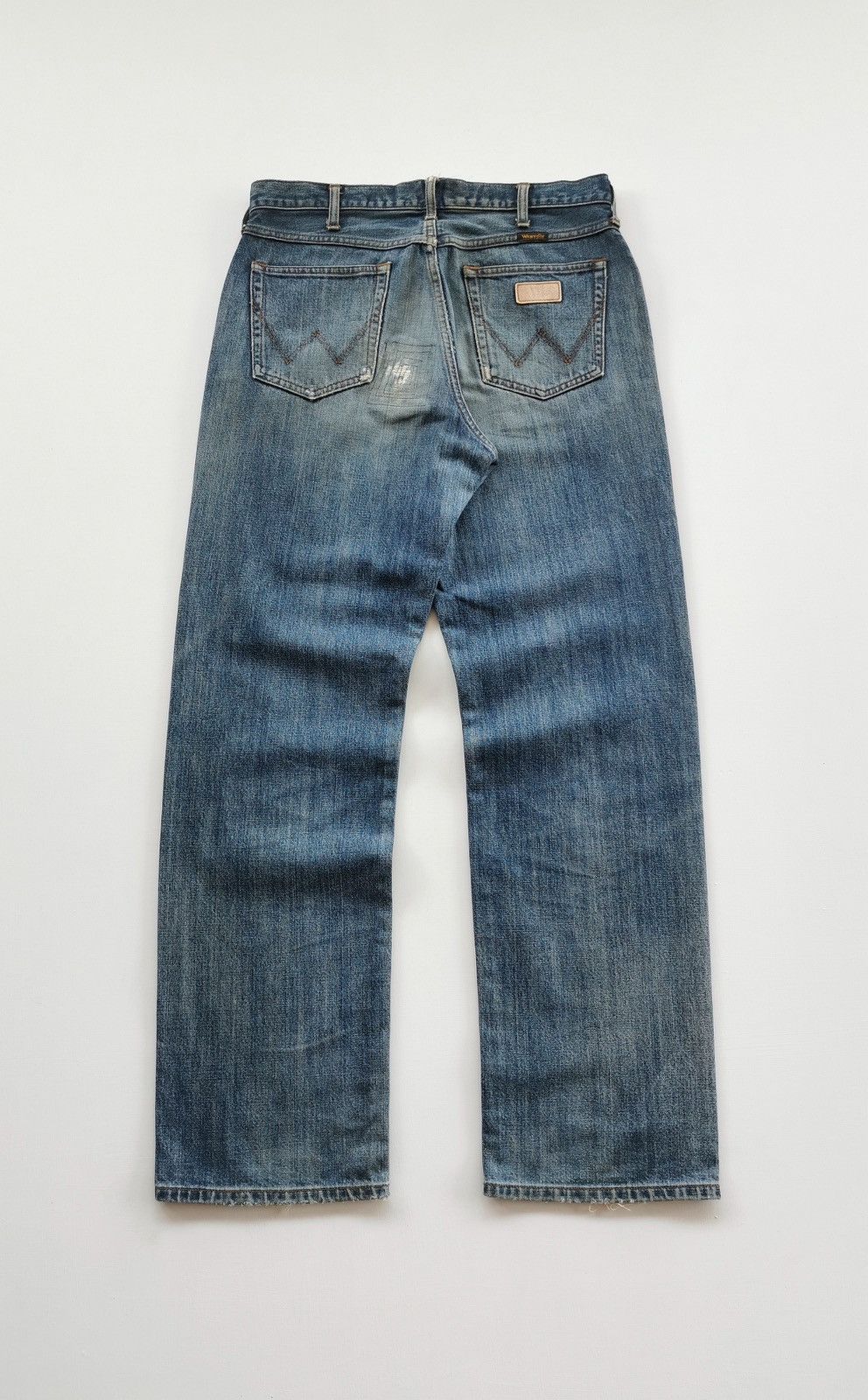 Wrangler Wrangler Patchwork Denim Jeans Size US 33 - 5 Thumbnail