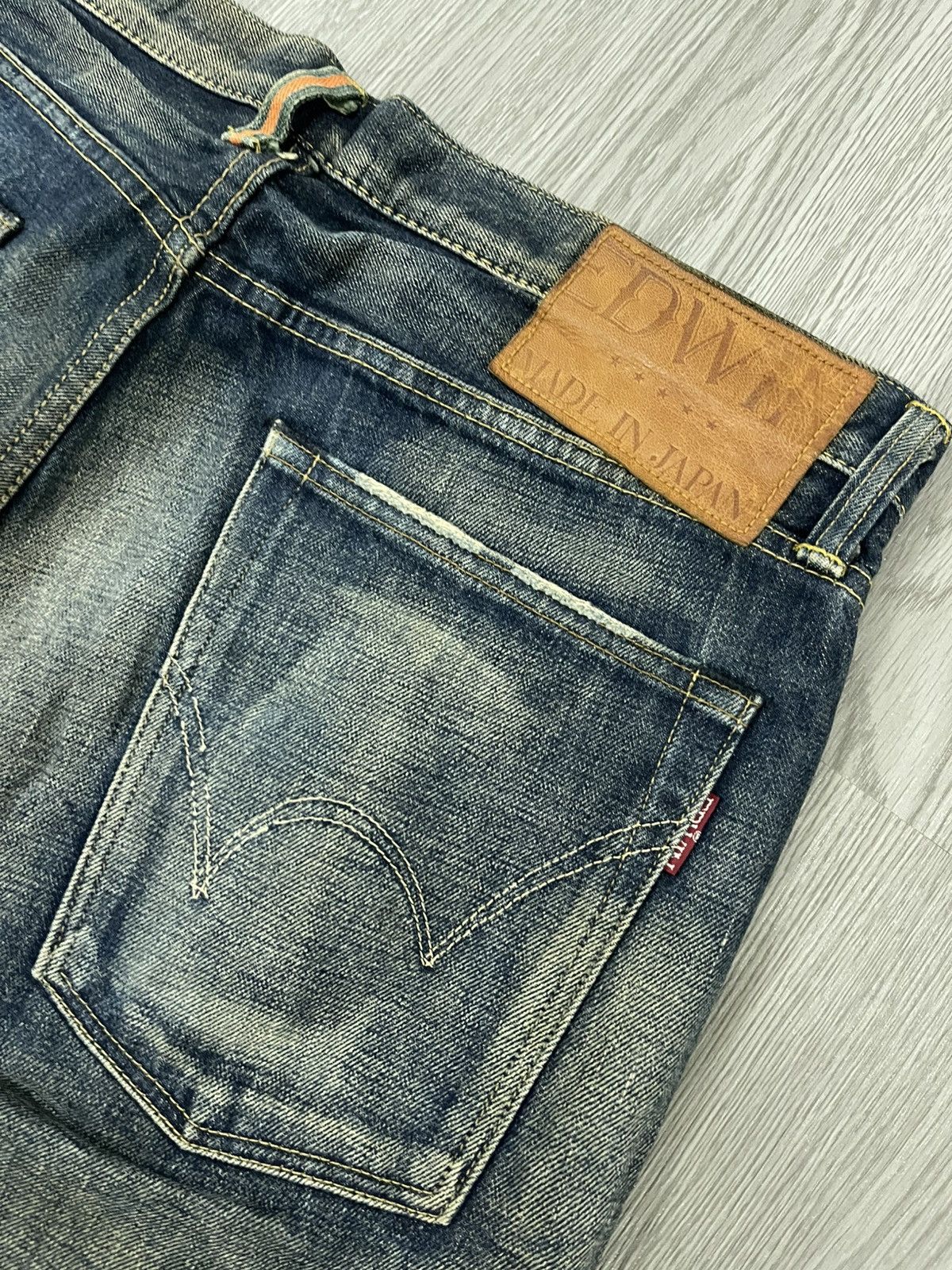 Edwin × Japanese Brand Edwin Made in japan Red Selvedge Denim Size US 34 / EU 50 - 6 Thumbnail