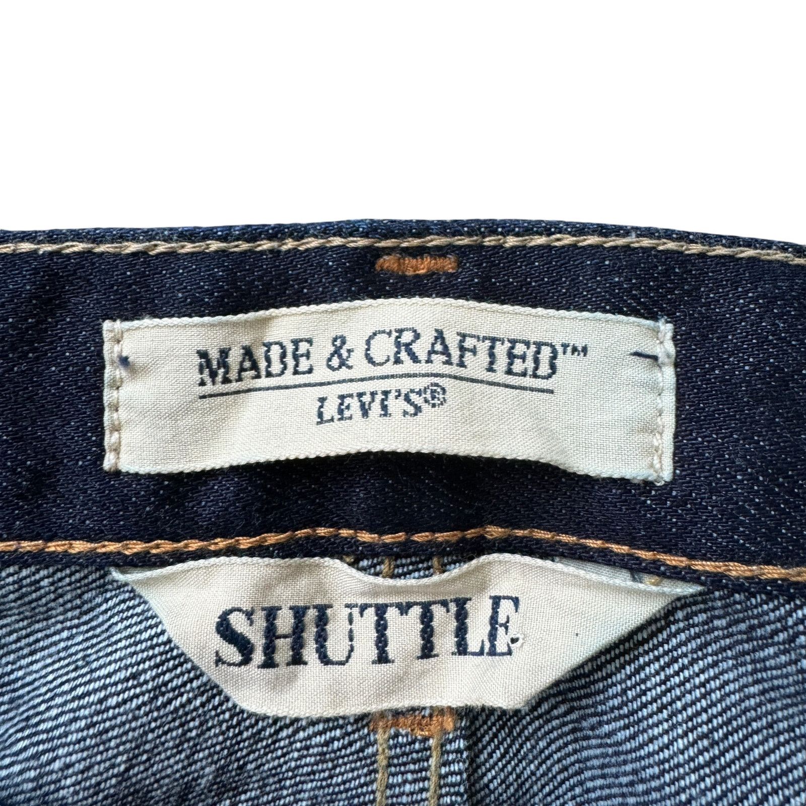 Levi's Made & Crafted Levi's Made & Crafted Shuttle Jean Dark Wash Size US 33 - 7 Thumbnail