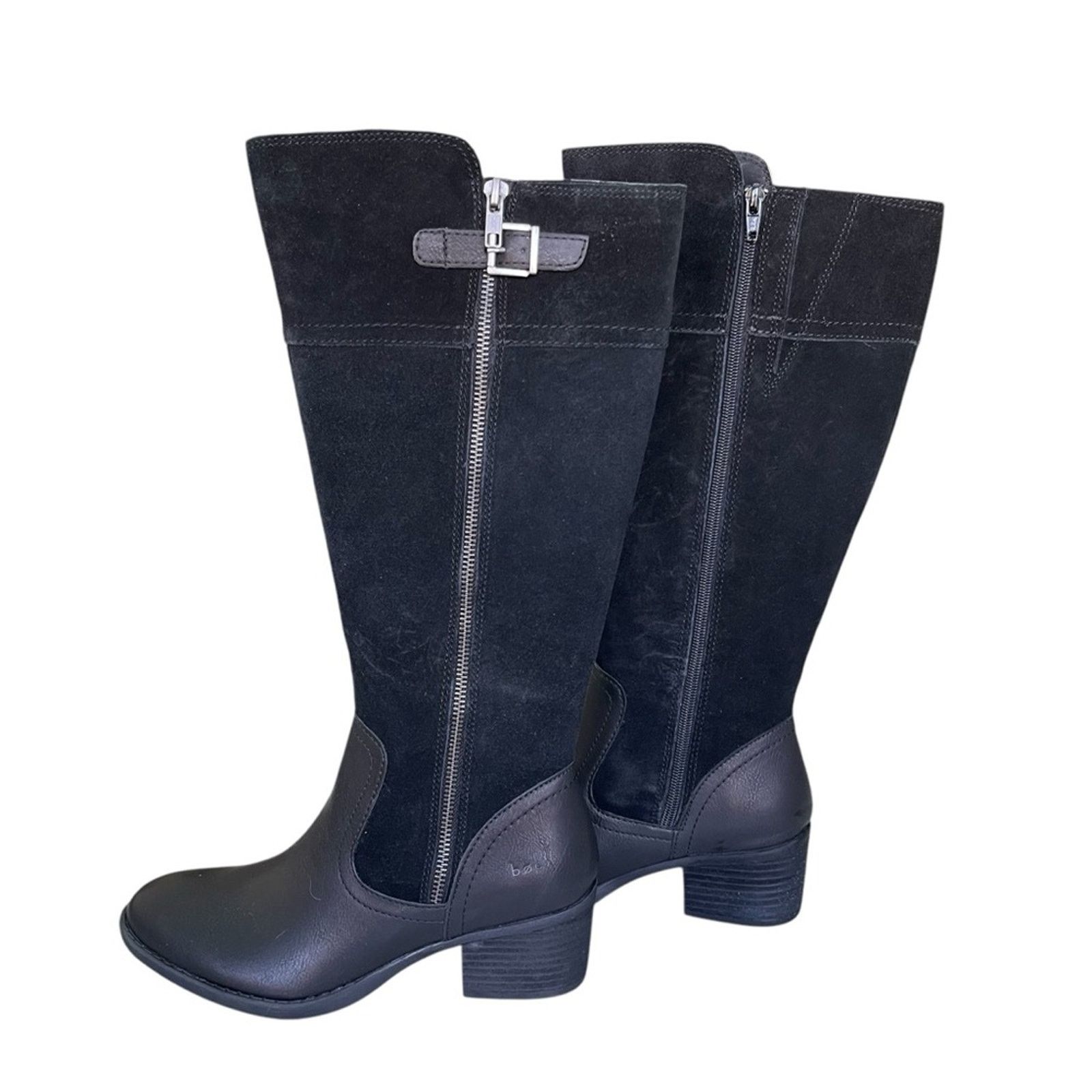 Born B.o.c Born Concept Austell Suede Synthetic Knee Boots 8 M Size US 8 / IT 38 - 4 Thumbnail