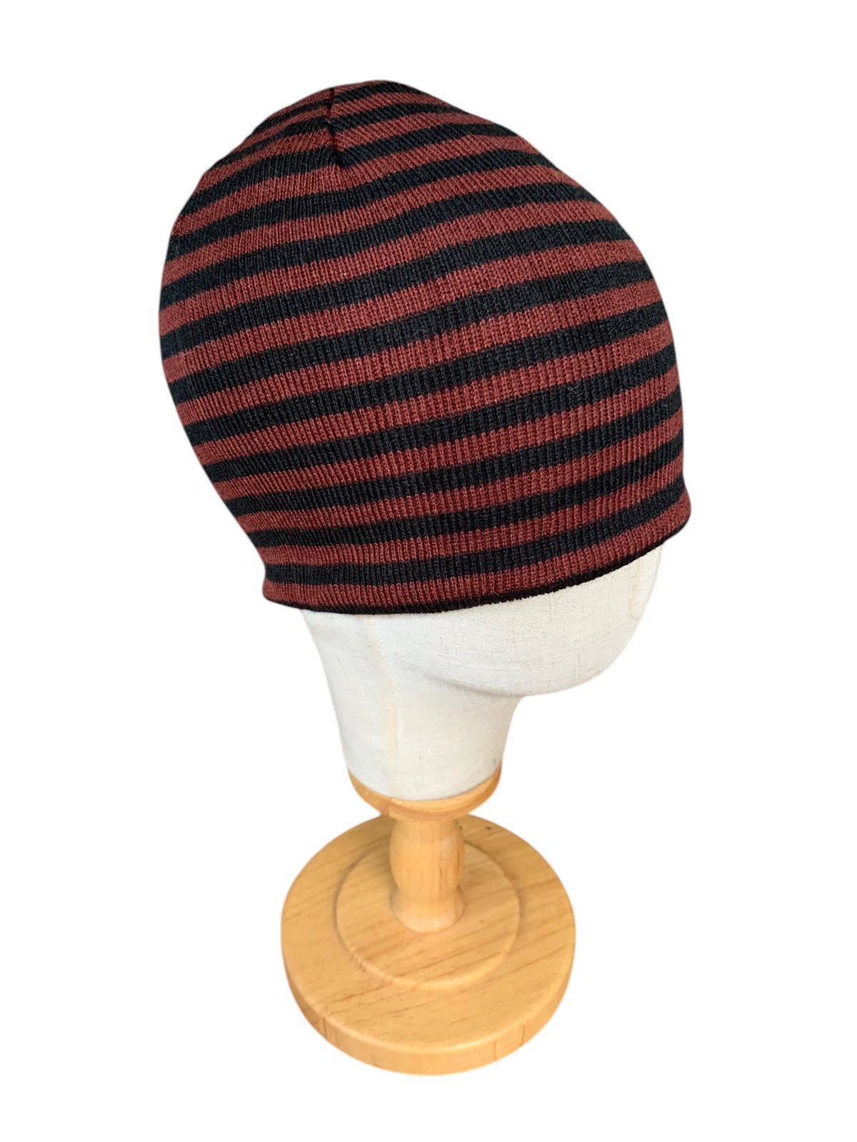 Japanese Brand × Kapital × Vintage STRIPE REVERSIBLE STREETWEAR WINTER SESSIONS BEANIE HATS Size ONE SIZE - 8 Thumbnail