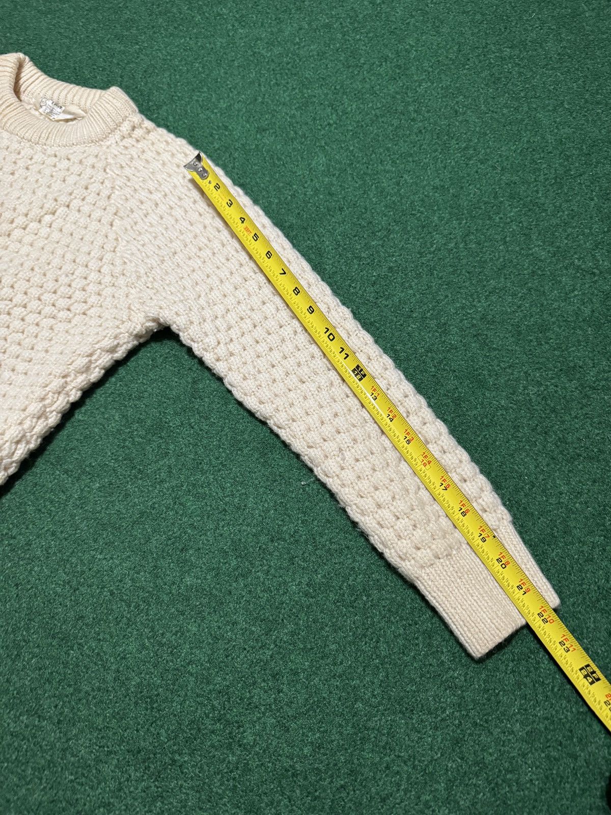 Vintage Vintage Peter Storm Popcorn Wool S/M 21x24 Sweater 60s 70s Size US S / EU 44-46 / 1 - 7 Thumbnail
