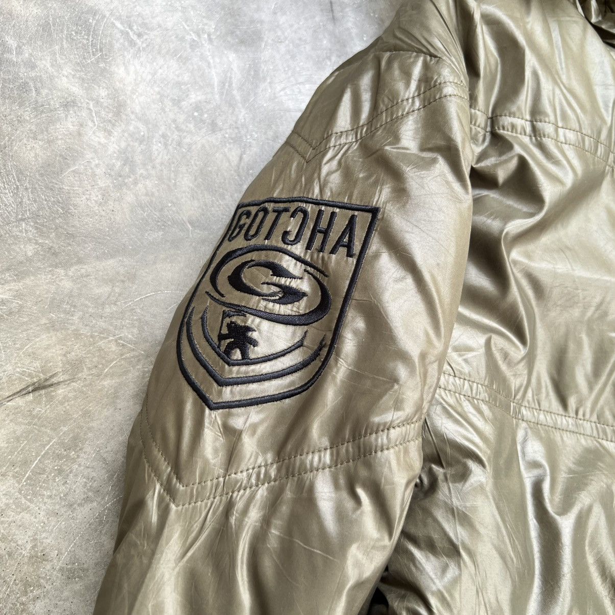 Gotcha 2000’s Gotcha Fur Hoodie Puffer Jacket Size US L / EU 52-54 / 3 - 4 Thumbnail
