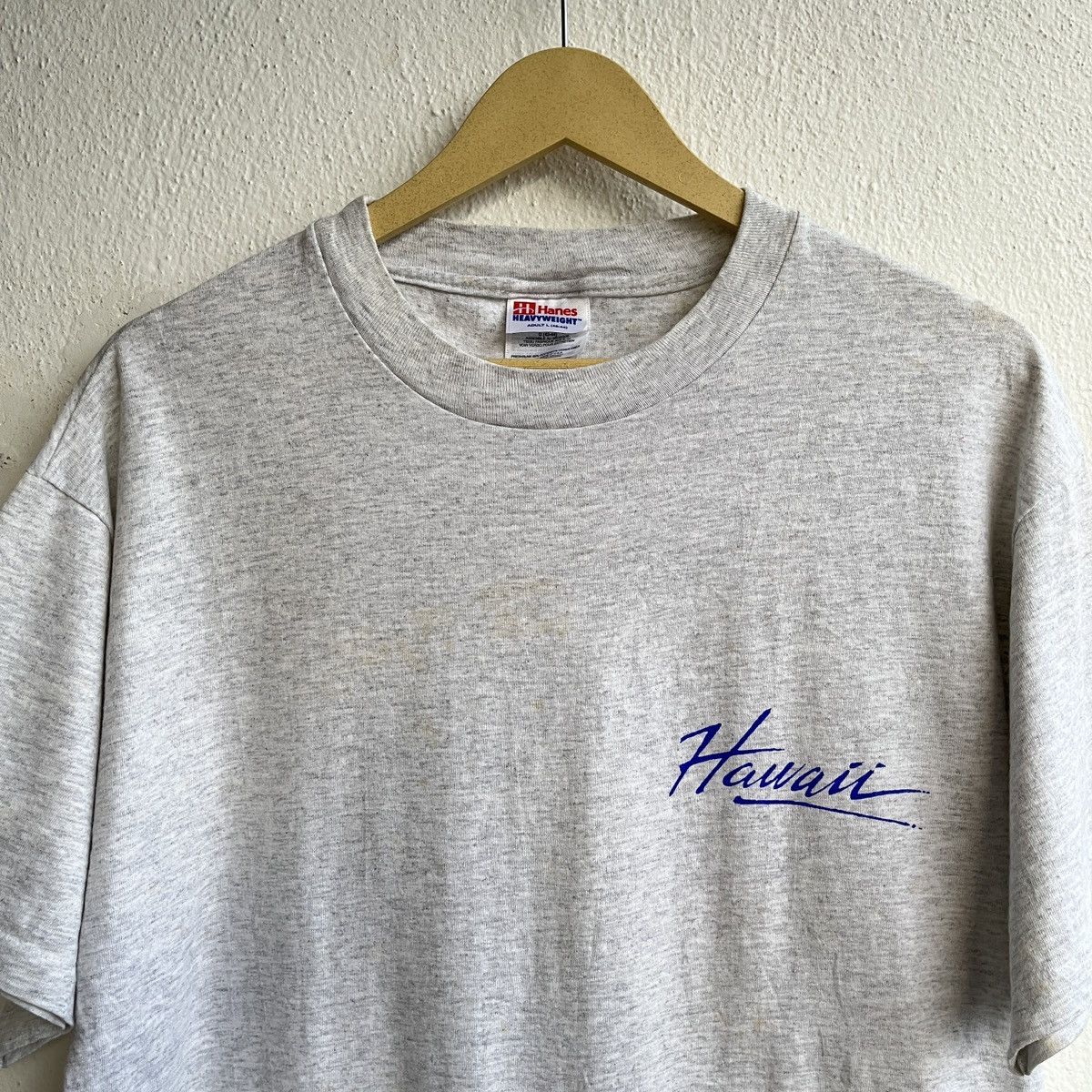 Vintage Real Vintage Hawaii 1992 Happy Shirts Inc Single Stitch Size US L / EU 52-54 / 3 - 19 Thumbnail