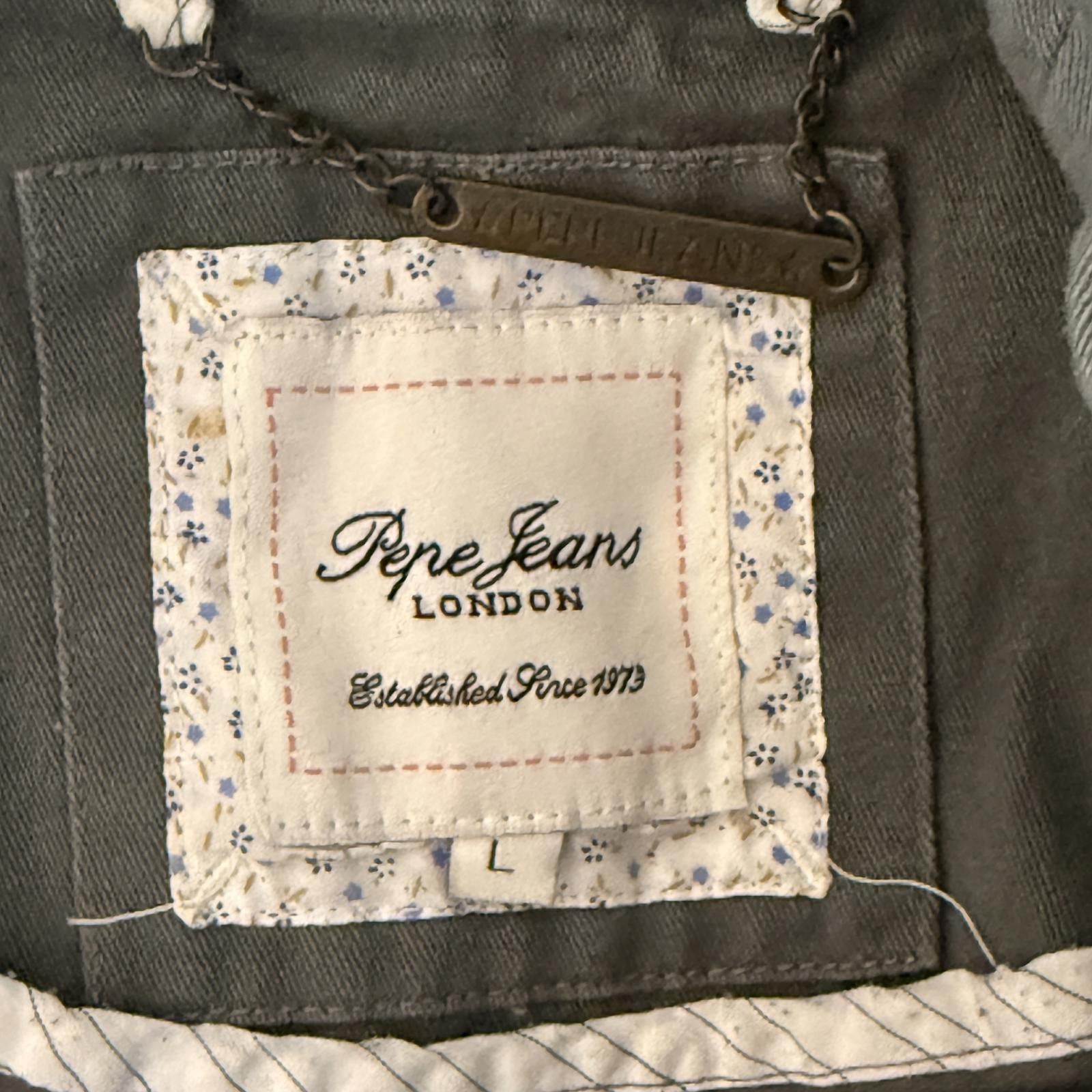 Other Pepe Jeans London "KORIE" Military Utility Field Jacket L Size US L / EU 52-54 / 3 - 4 Thumbnail