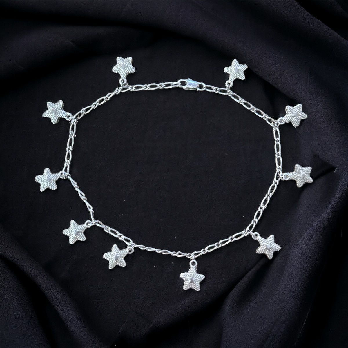Other Silver tone starfish charm anklet Size ONE SIZE - 1 Thumbnail
