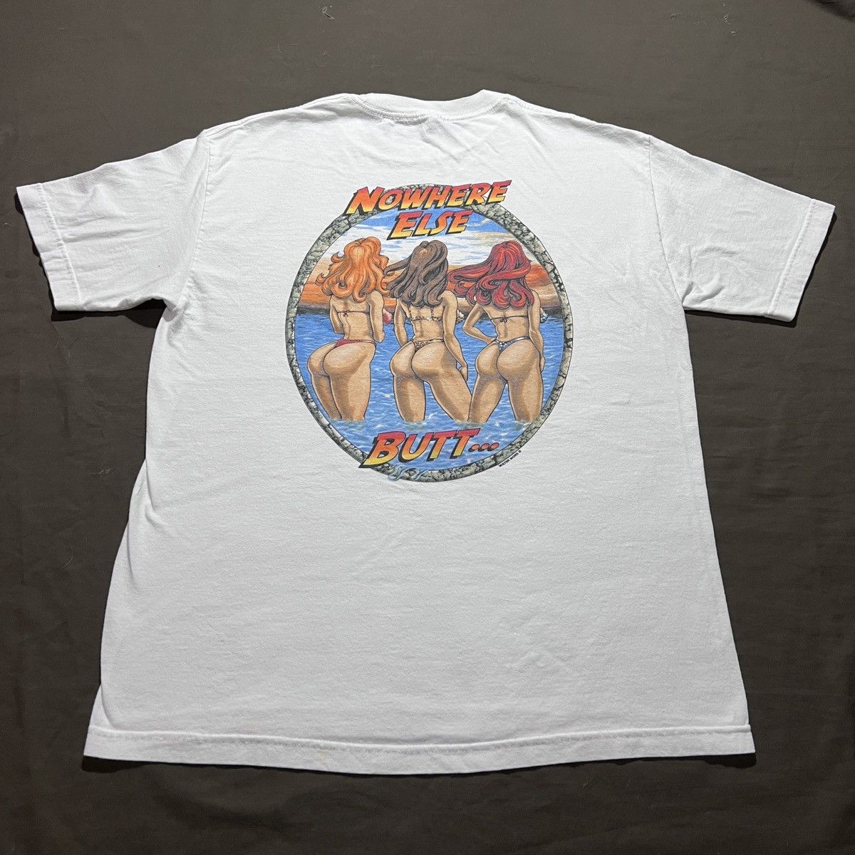 Vintage Y2K Nowhere Else Butt Funny Humor Tee L graphic sexy Size US L / EU 52-54 / 3 - 2 Thumbnail