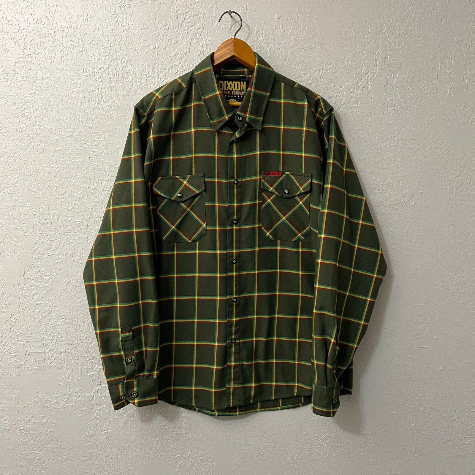 Dixxon Dixxon Flannel Company Flysouljah Plaid Shirt Mens Large Size US L / EU 52-54 / 3 - 2 Thumbnail