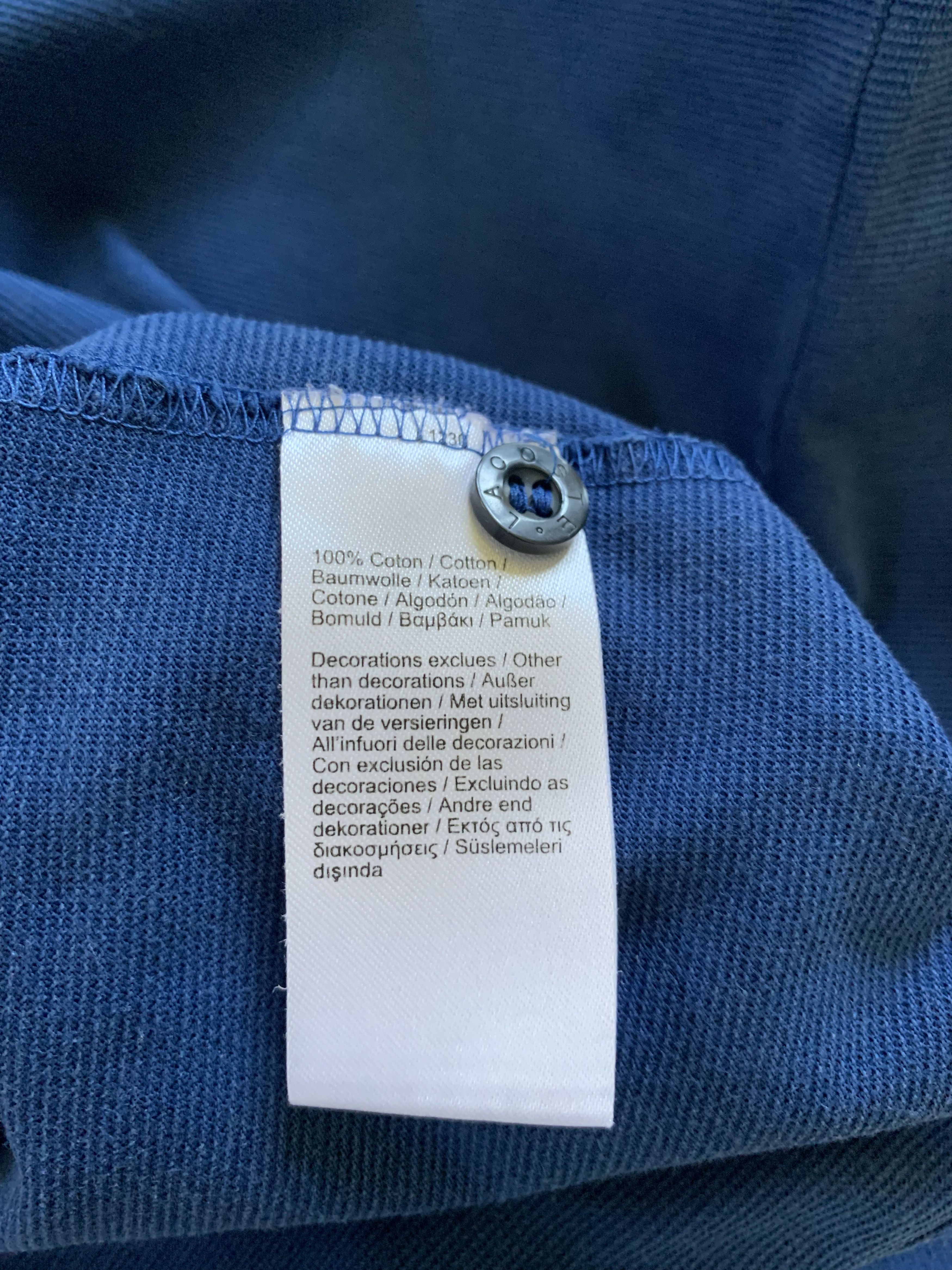 Lacoste Lacoste Sport Blue Cotton Polo Size US XXL / EU 58 / 5 - 6 Thumbnail