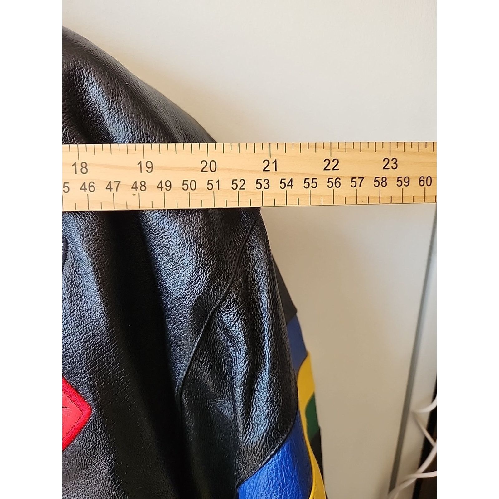 Warner Bros 1998 Biker Looney Tunes Leather Embroidered Jacket L Size US L / EU 52-54 / 3 - 7 Thumbnail