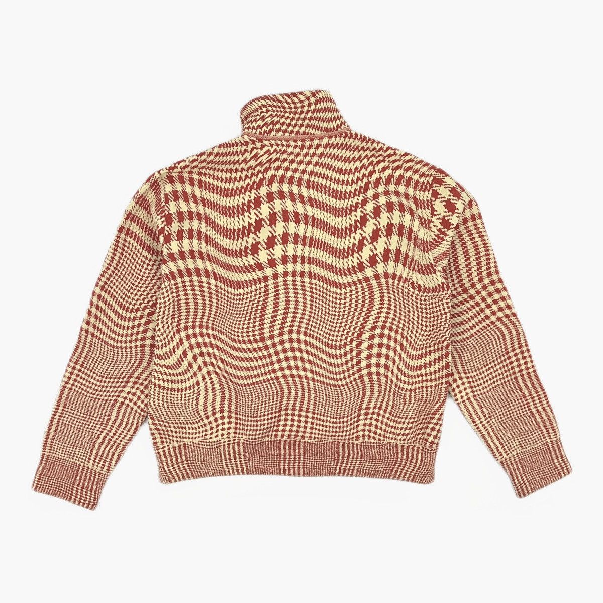 Burberry Burberry Warped Houndstooth Nylon Blend Track Jacket. Size US L / EU 52-54 / 3 - 2 Thumbnail
