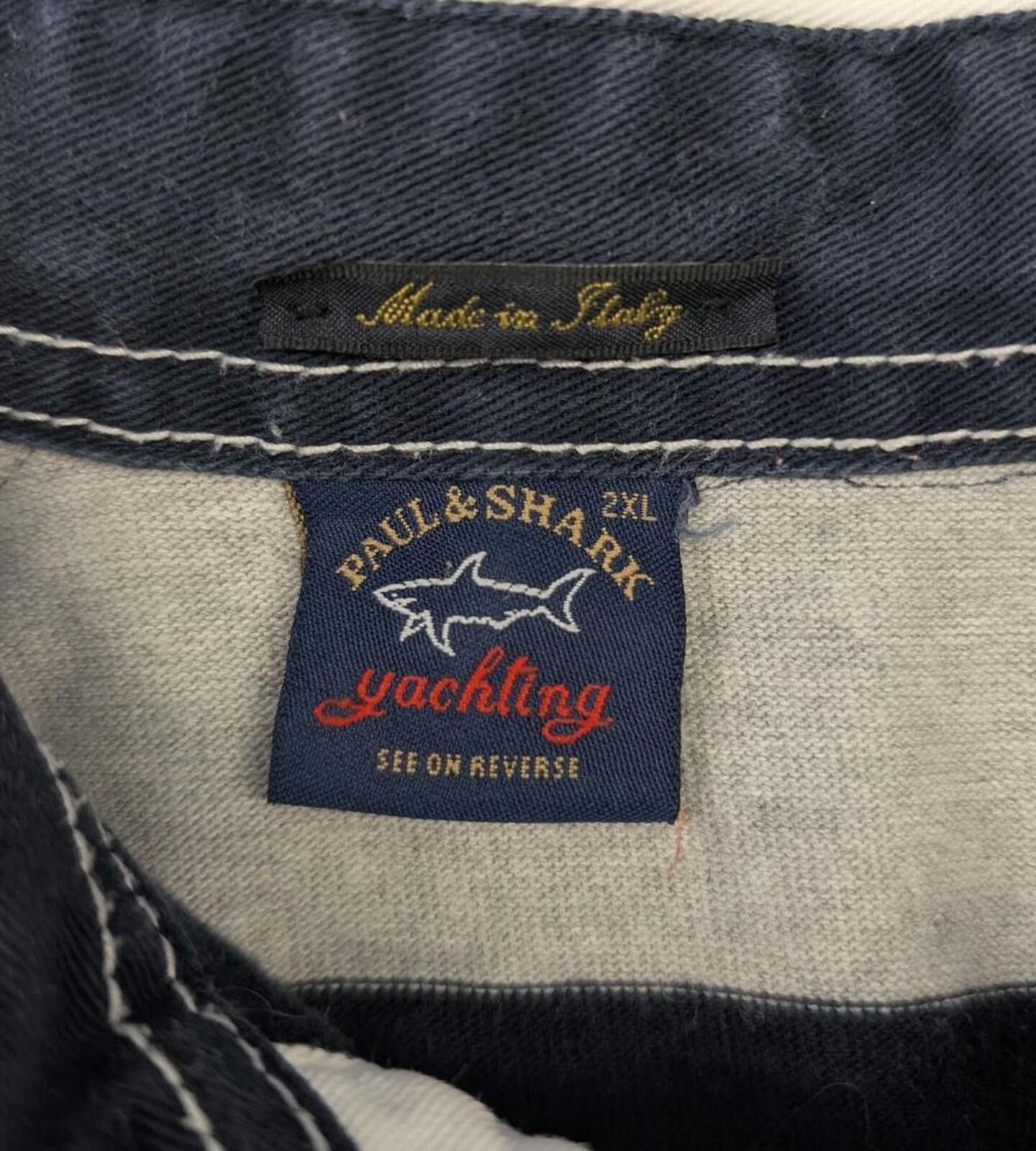 Other Y2K Pull and Shark Vintage Yachting Club Rugby Polo Shirt Size US L / EU 52-54 / 3 - 3 Thumbnail