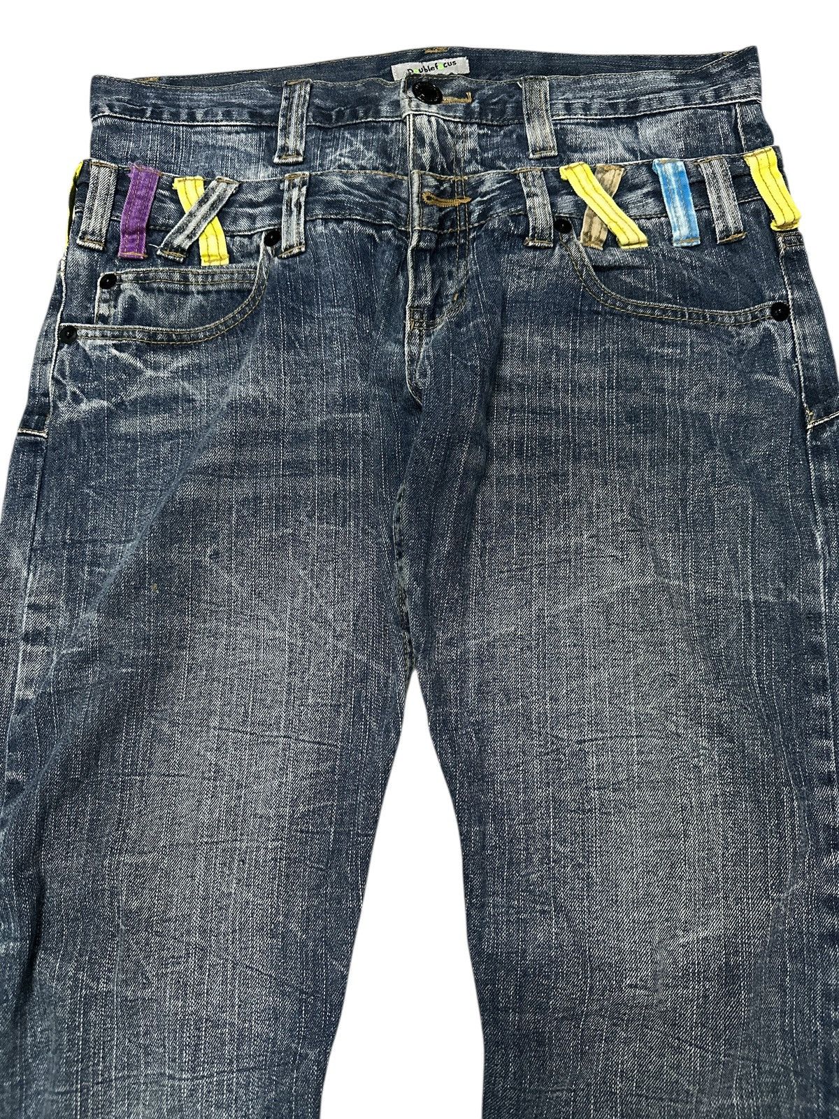 Kapital Native Double Focus Doube Waist Denim. Size US 34 / EU 50 - 4 Thumbnail