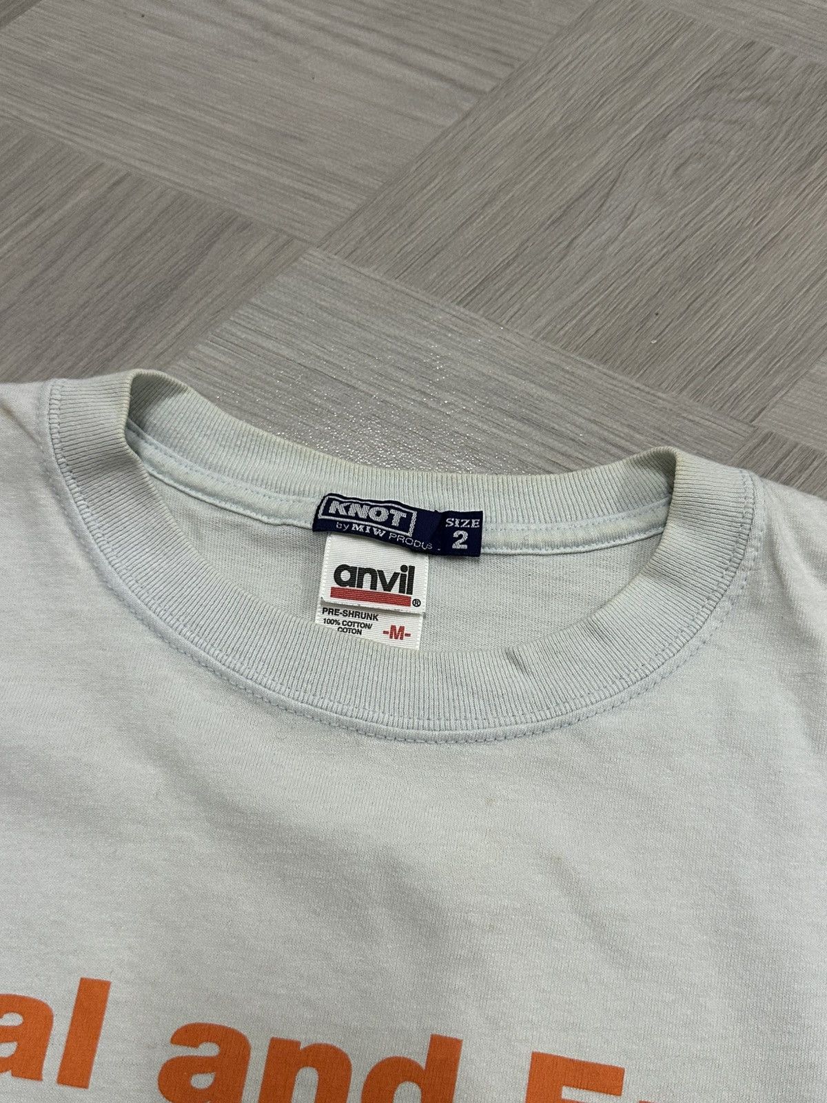 Designer Vintage Knott “Trial and Error” Designer Tee Size US M / EU 48-50 / 2 - 6 Thumbnail