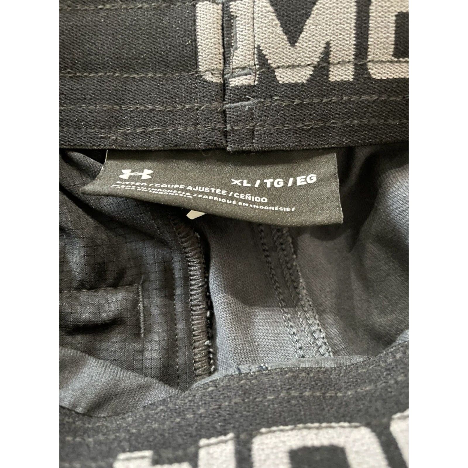 Under Armour VINTAGE Under Armour Sweatpants Mens XL Black Activewear Athletic Fit 2000s Size US 36 / EU 52 - 5 Thumbnail