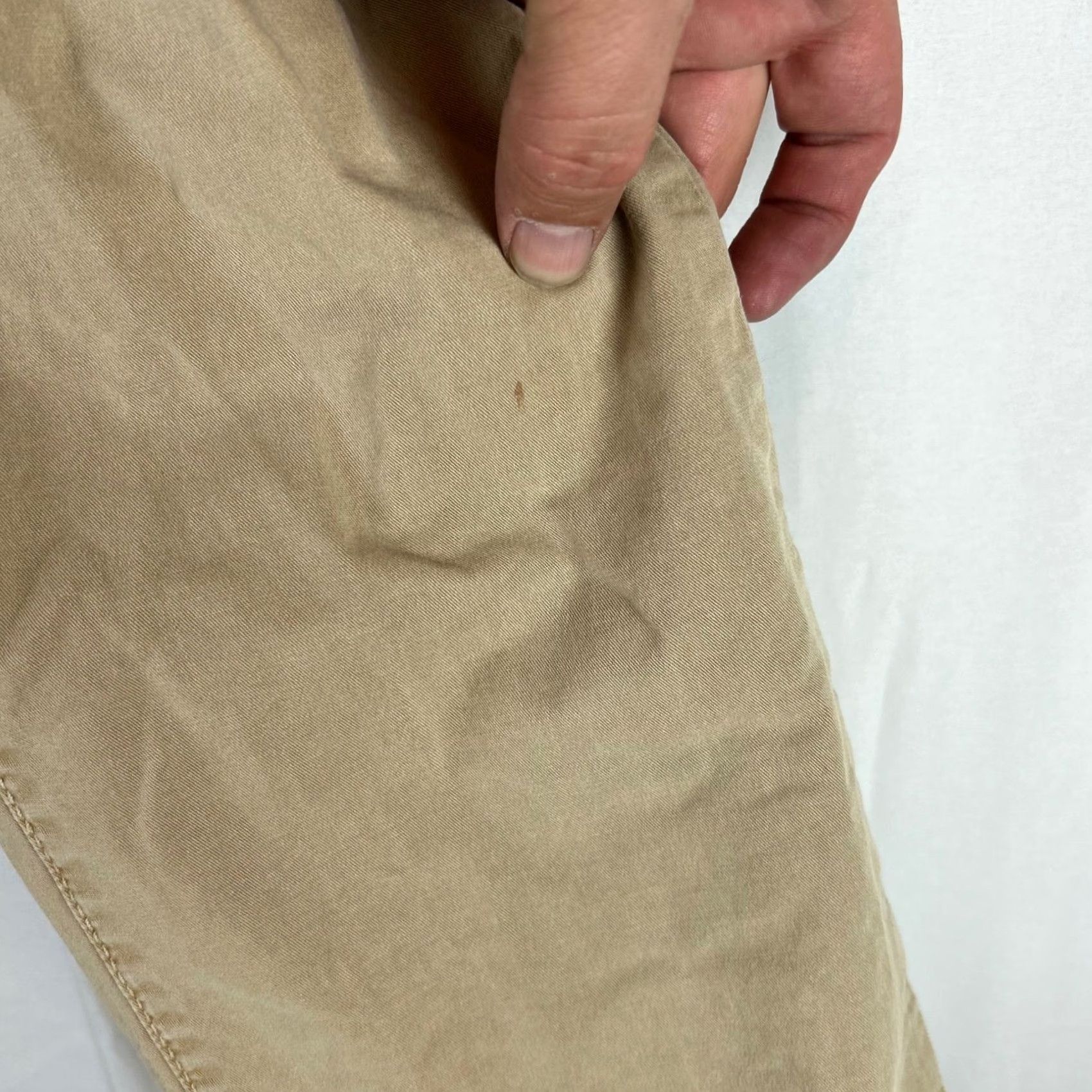 Vintage American Eagle Chino Pants Men 30x32 Khaki Slim Straight Next Level Flex Size US 30 / EU 46 - 6 Thumbnail
