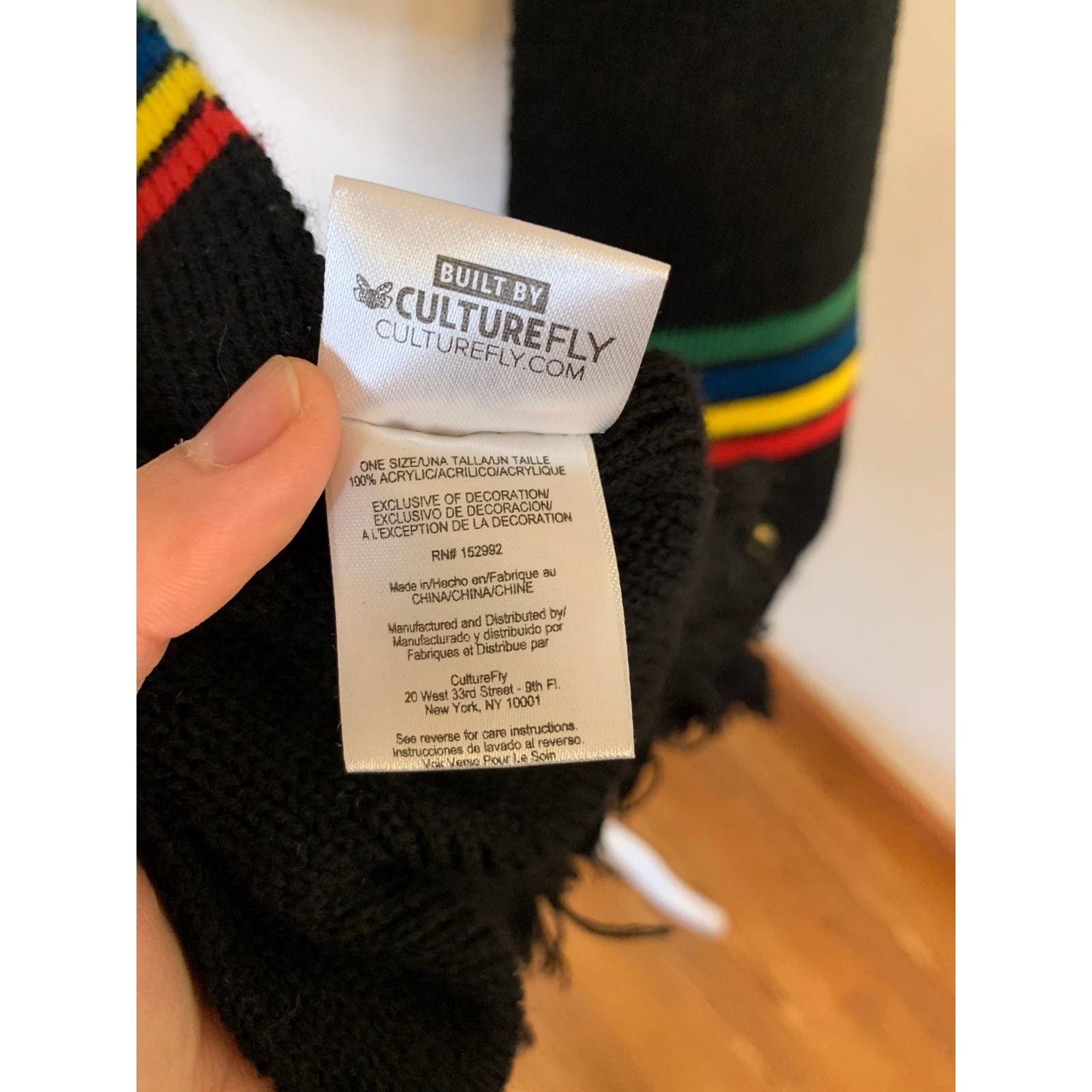 Other Hogwarts Black Scarf / Harry Potter Scarf Size ONE SIZE - 2 Thumbnail