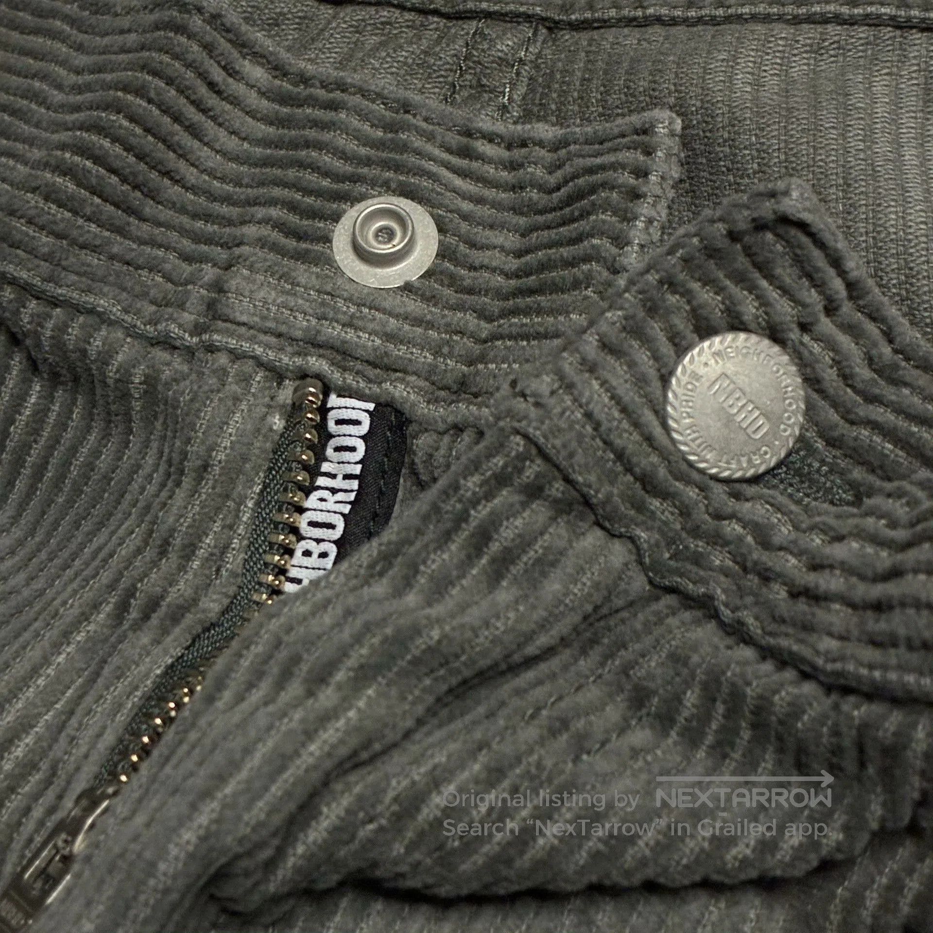 Neighborhood NEIGHBORHOOD 24AW Distressed Corduroy Pants. Size US 32 / EU 48 - 6 Thumbnail