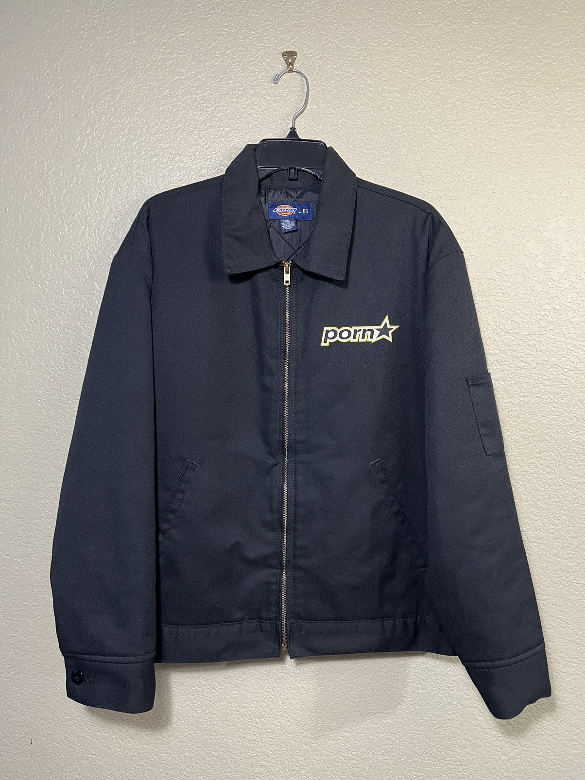 Vintage Vintage Porn Star Logo Work Jacket 90s Size US L / EU 52-54 / 3 - 1 Thumbnail
