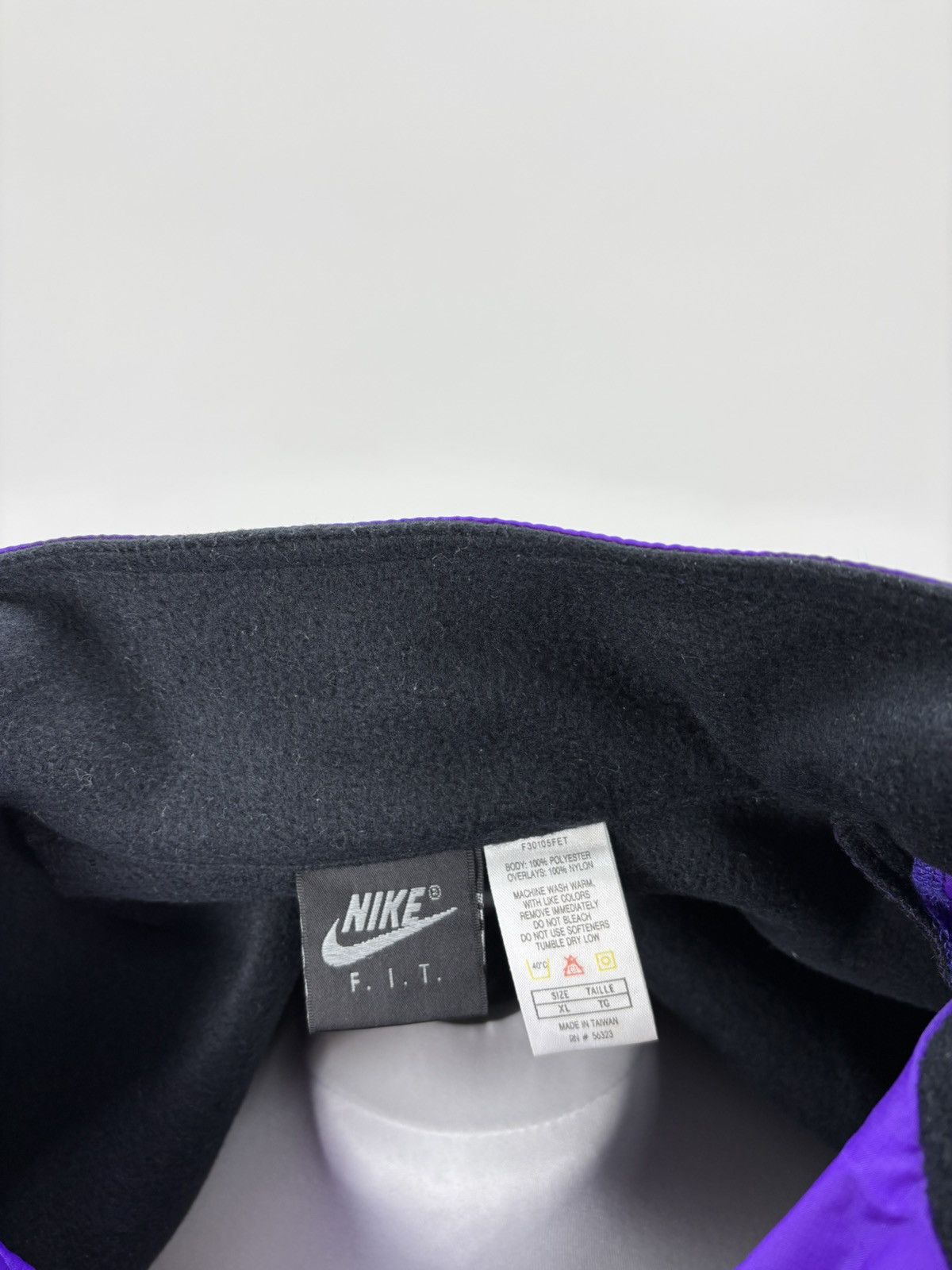 Nike × Vintage Mens vintage fleece jacket Nike F.I.T Size XL Size US XL / EU 56 / 4 - 15 Thumbnail