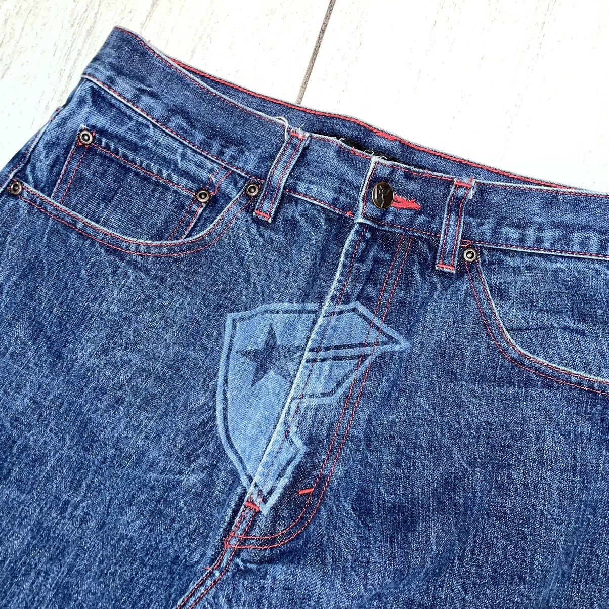 Famous Stars And Straps × Vintage Y2K Famous Stars & Straps Selvedge Denim Jeans Size US 32 / EU 48 - 2 Thumbnail