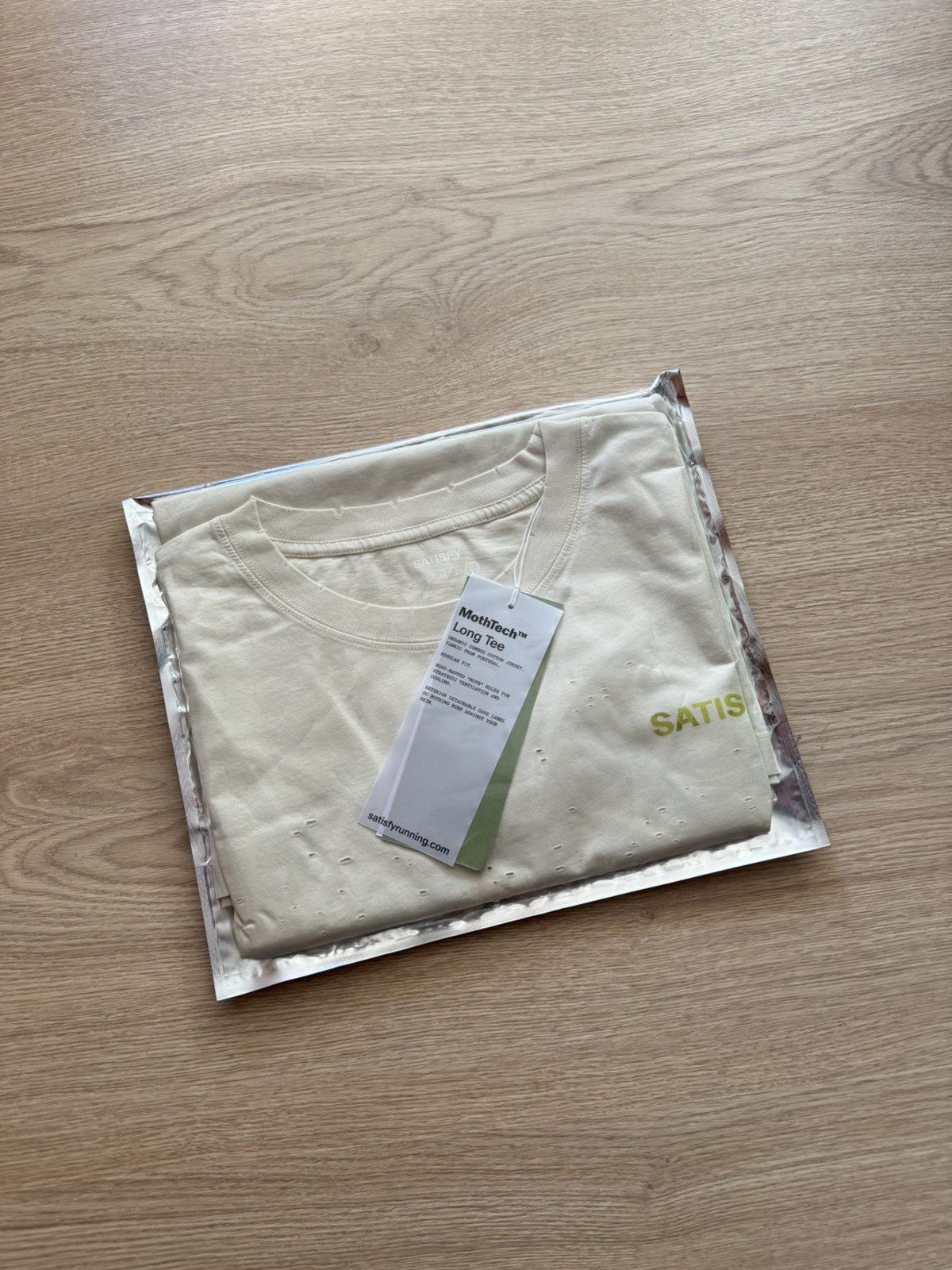 Satisfy Satisfy Running MothTech The Rocker “Off-White” Long Sleeve Size US XL / EU 56 / 4 - 10 Thumbnail