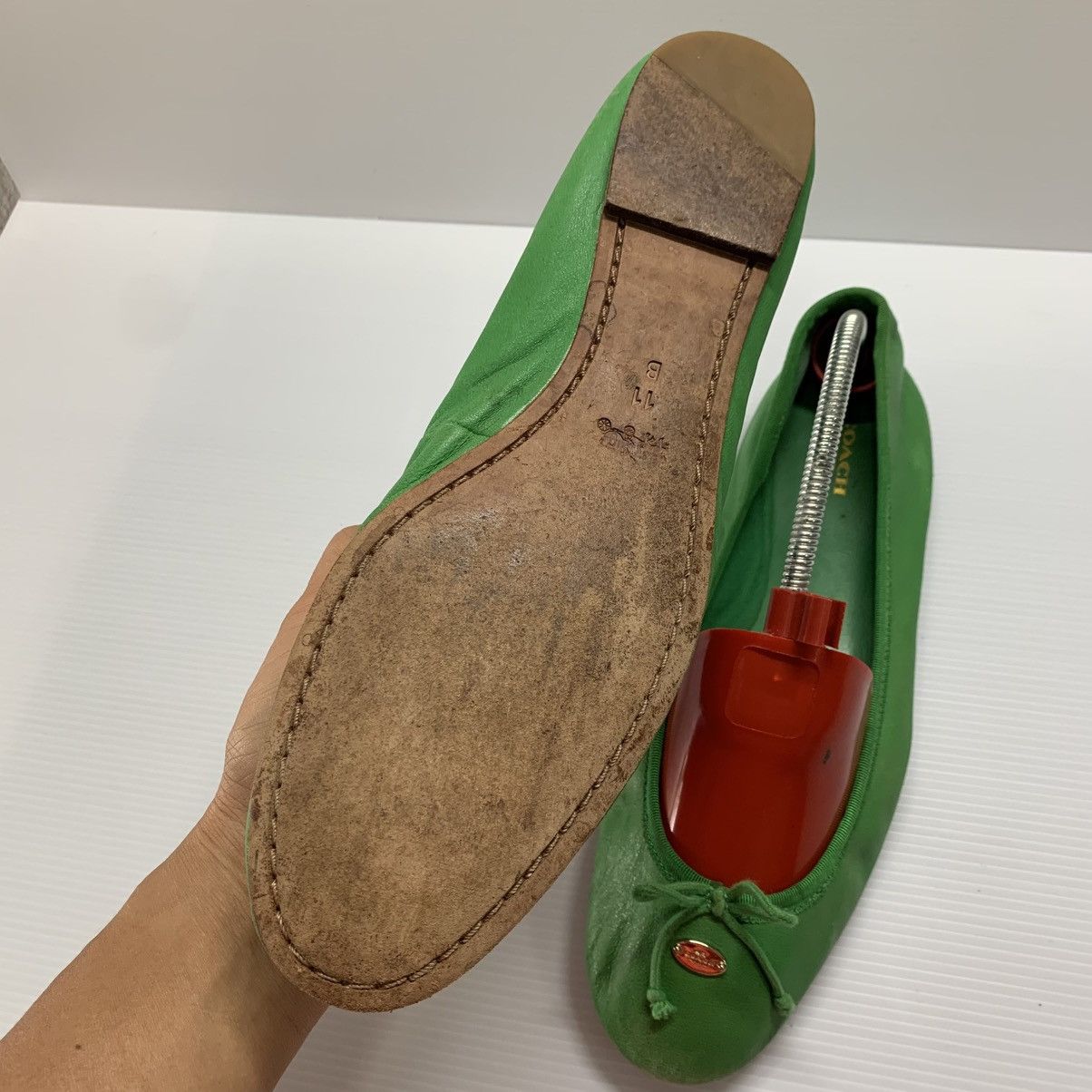 Coach Coach Leather Flats Shoes Size US 11 / IT 41 - 4 Thumbnail