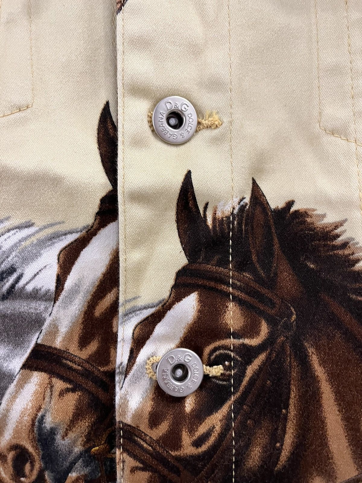 Dolce & Gabbana Dolce & Gabbana horseprint jacket Size M / US 6-8 / IT 42-44 - 3 Thumbnail