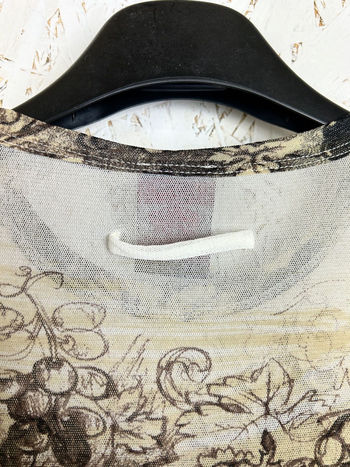 Jean Paul Gaultier Vintage Jean Paul Gaultier JPG Classique Grape Mesh Top S Size S / US 4 / IT 40 - 6 Thumbnail