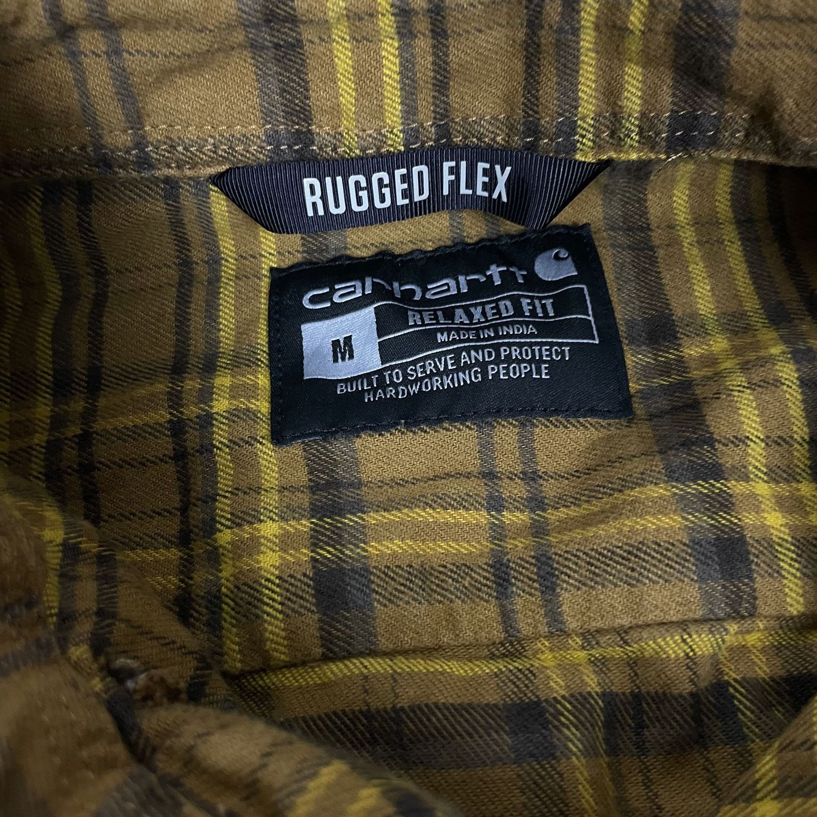 Carhartt Carhartt Men's Plaid Rugged Flex Relaxed Fit Flannel Shirt M Size US M / EU 48-50 / 2 - 5 Thumbnail
