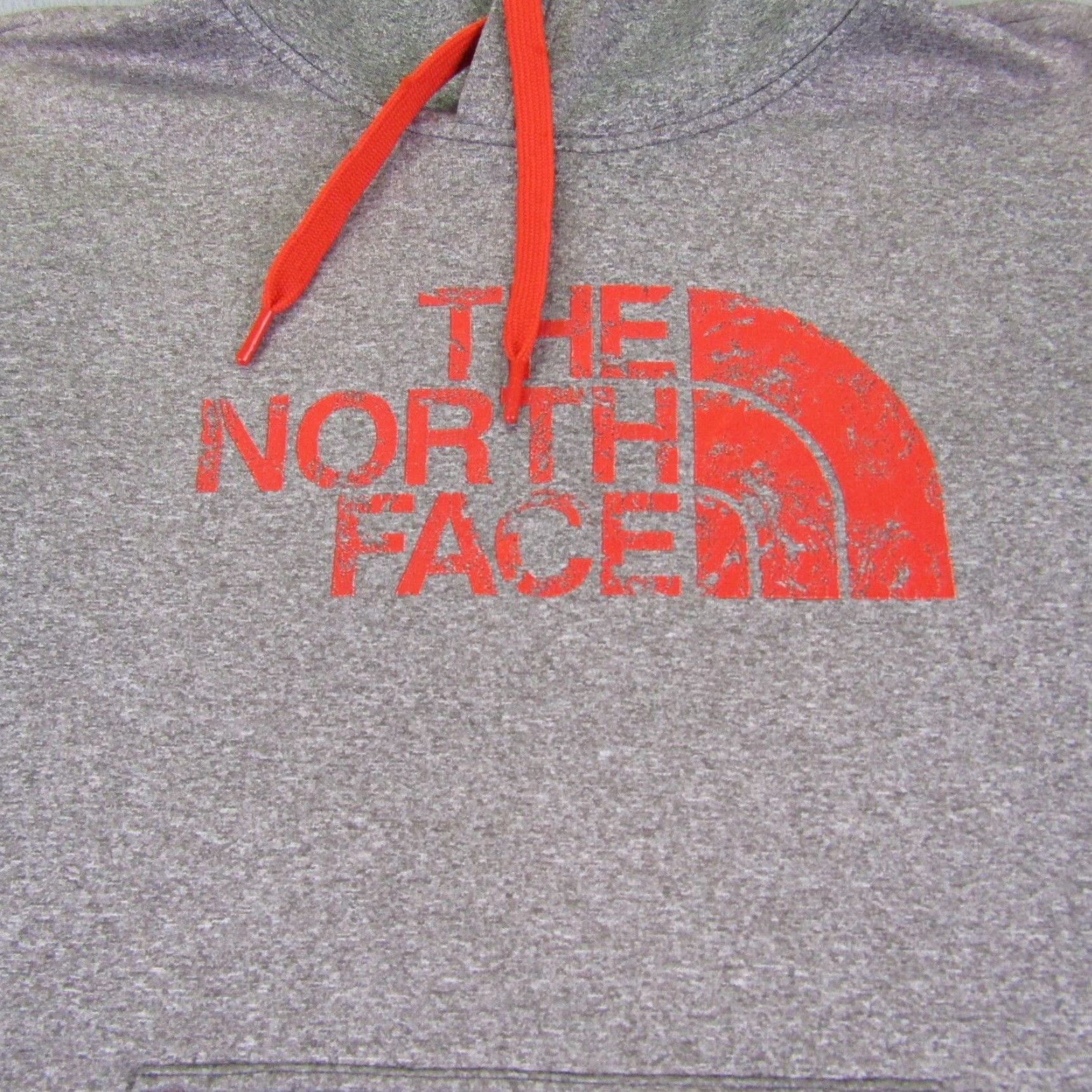The North Face The North Face Hoodie Mens Medium Gray Red Pullover Sweatshirt Sweater Hiking Mens Size US M / EU 48-50 / 2 - 3 Thumbnail
