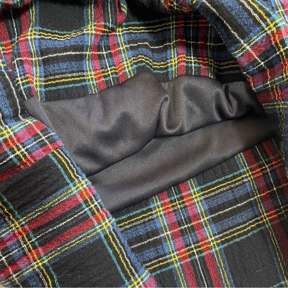 Zara NWT New Zara Plaid Bubble Skirt Size XS Size 26" / US 2 / IT 38 - 4 Thumbnail