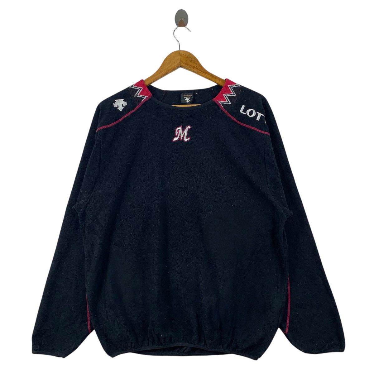 Descente DESCENTE Marine Chiba Lotte Japanese Basebal Team Sweatshirt Size US M / EU 48-50 / 2 - 1 Thumbnail
