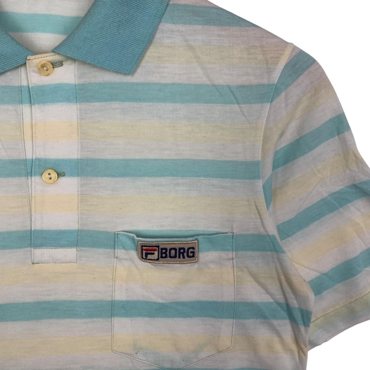 Fila Vintage 80’ FILA BJ BJORN BORG Tennis Polo Size US M / EU 48-50 / 2 - 5 Thumbnail
