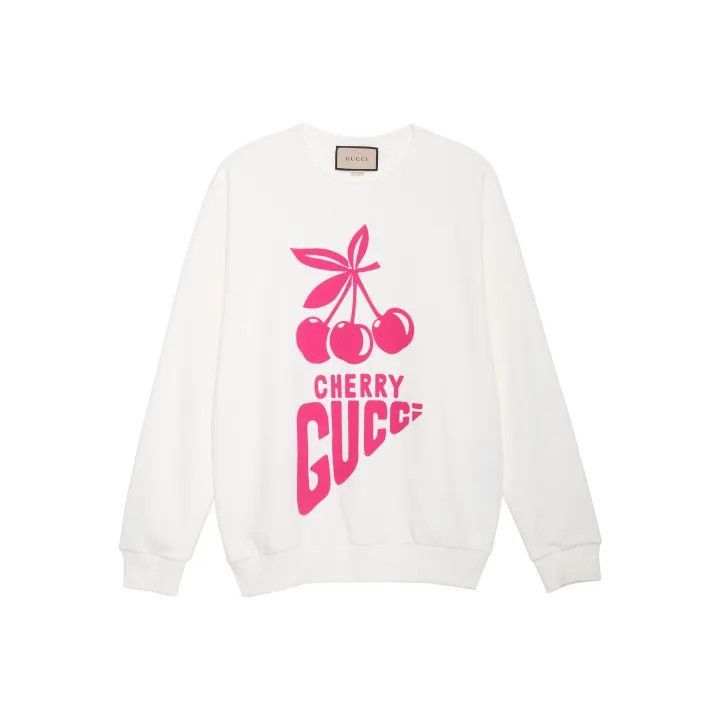 Gucci Gucci Cherry Print Sweatshirt for Women-2507 Size S / US 4 / IT 40 - 7 Thumbnail