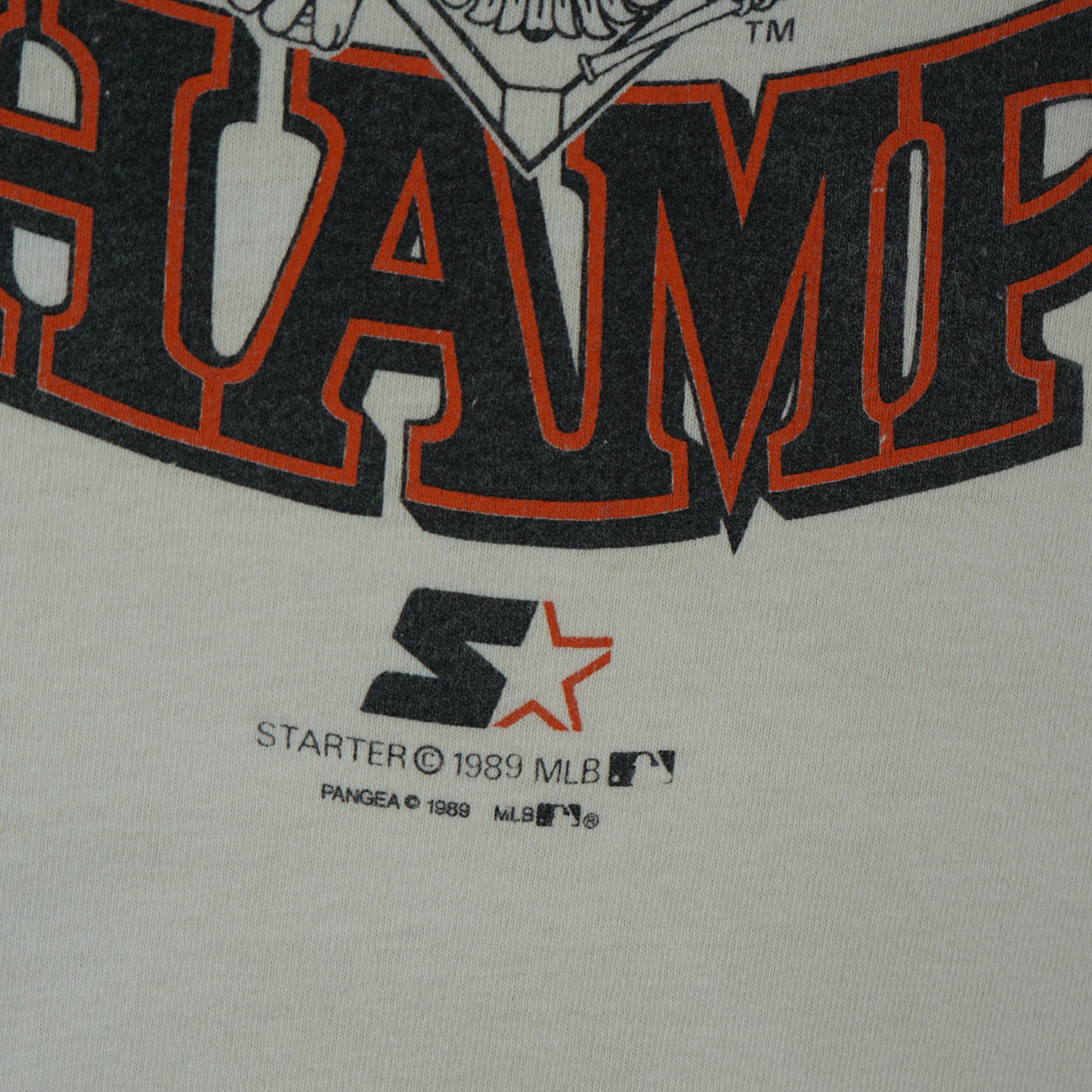 MLB × Vintage Vintage San Francisco Giants Champs 1989 T Shirt Size US M / EU 48-50 / 2 - 4 Thumbnail