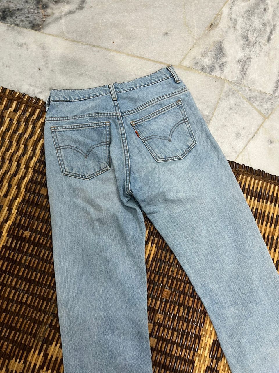 Vintage Levis 646 bell bottom light Blue