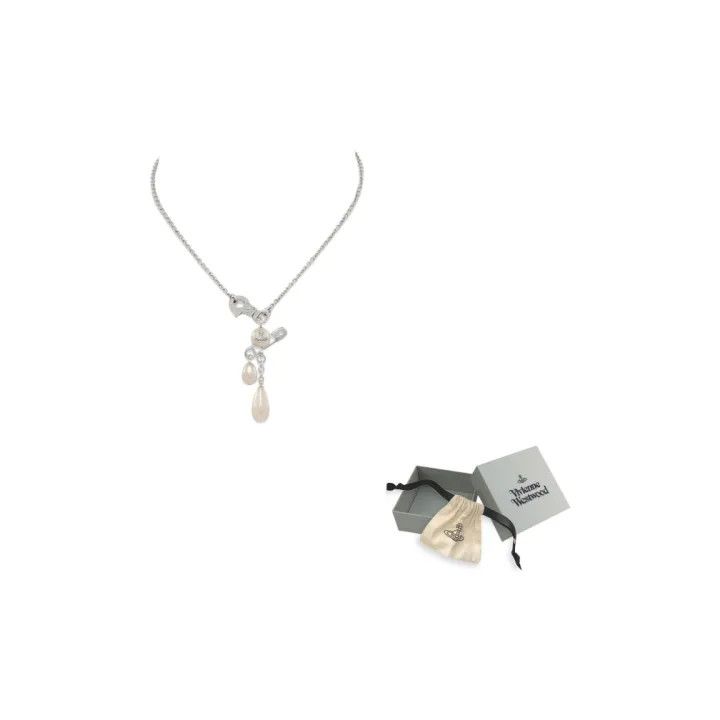 Vivienne Westwood Vivienne Westwood Claude Brass Necklace 0079 Size ONE SIZE - 1 Thumbnail