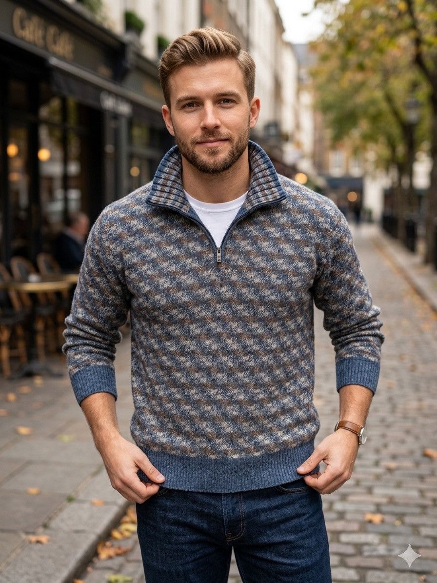 Burberry Burberrys Knitwear Wool Vintage Size US L / EU 52-54 / 3 - 1 Thumbnail