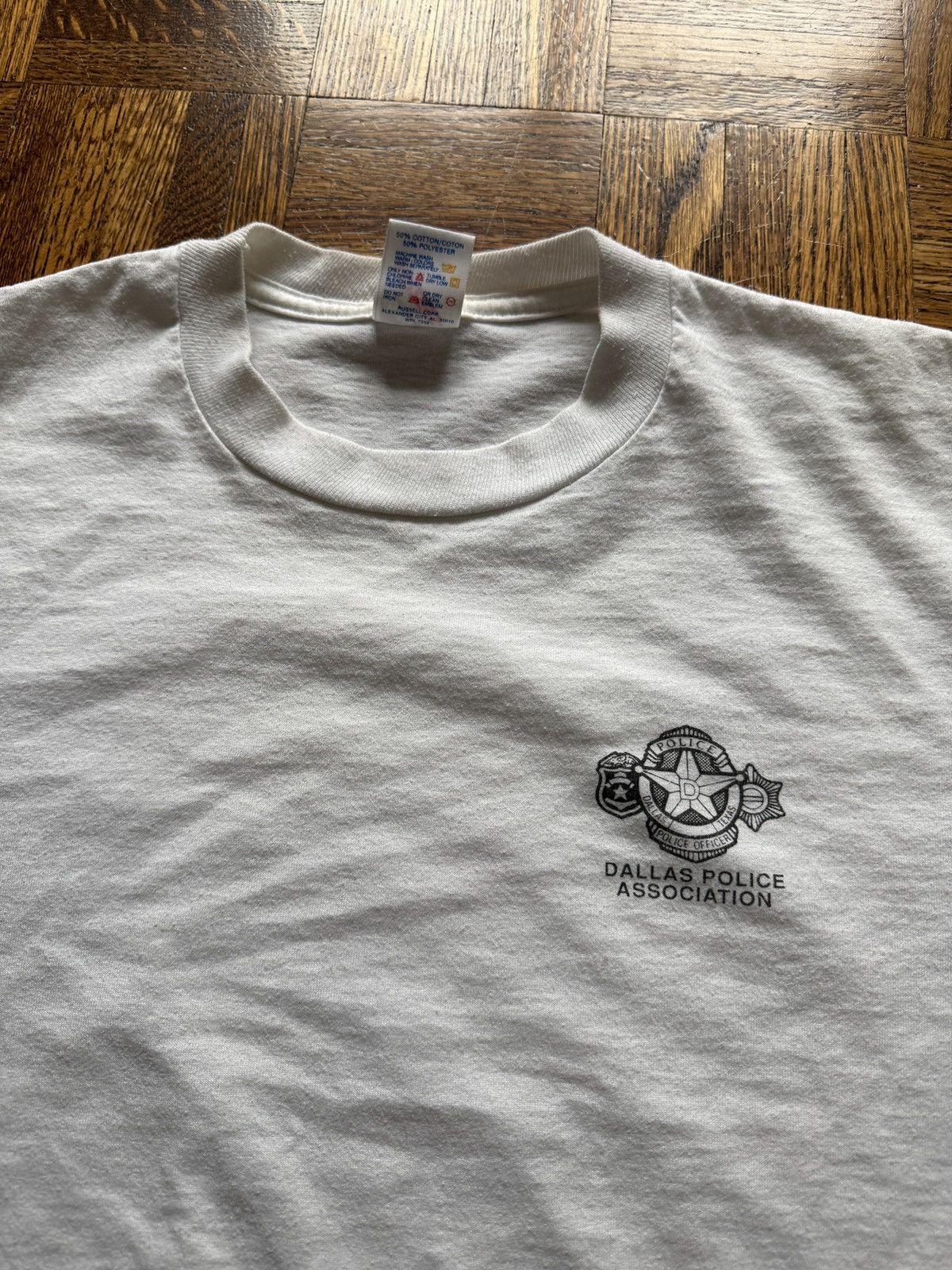 Vintage Vintage 90s Dallas Police Department Graphic Tee Size US L / EU 52-54 / 3 - 5 Thumbnail