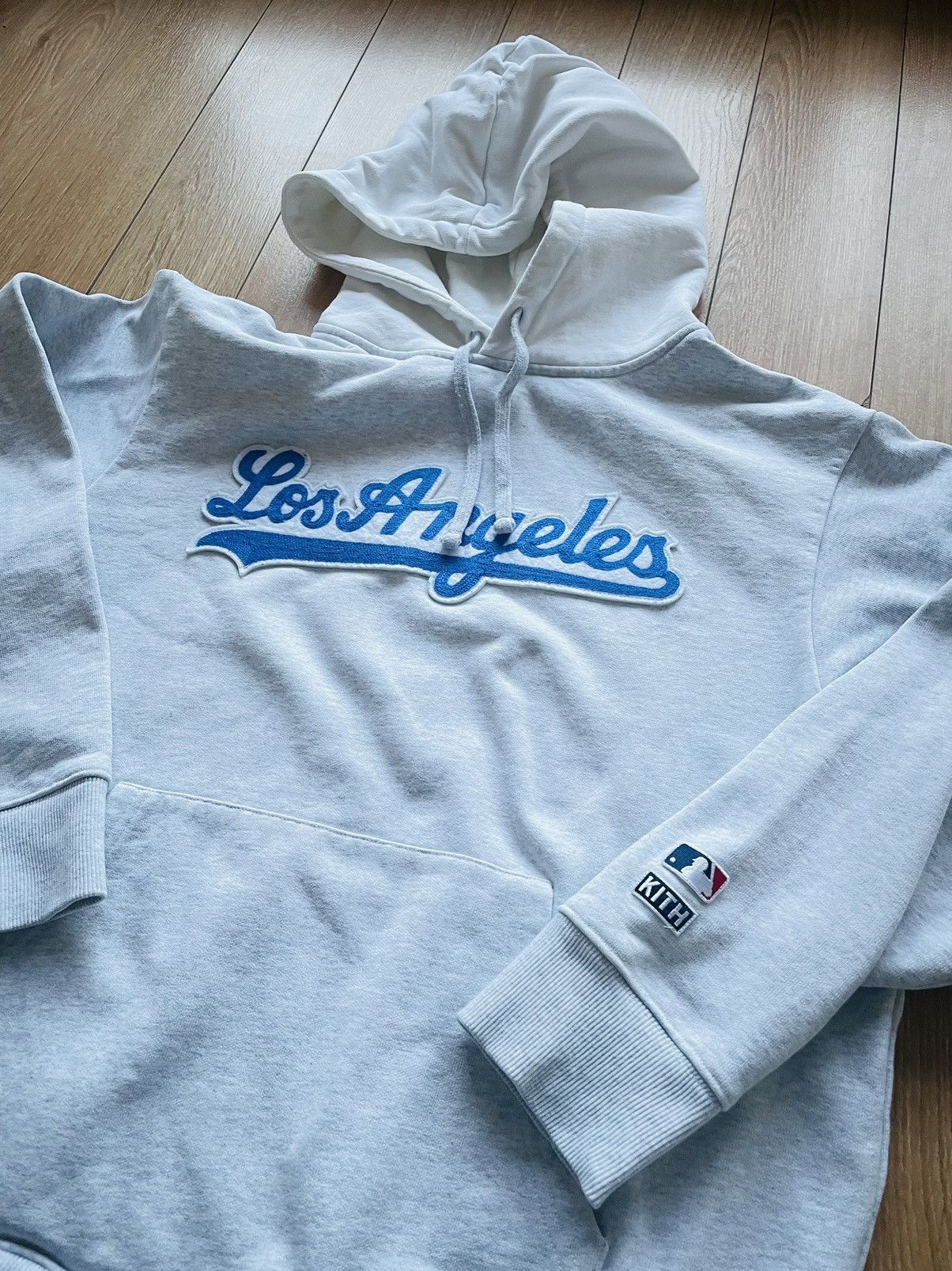 Kith Los Angeles Dodgers Kith x Dodgers LA Script hoodie M Grailed
