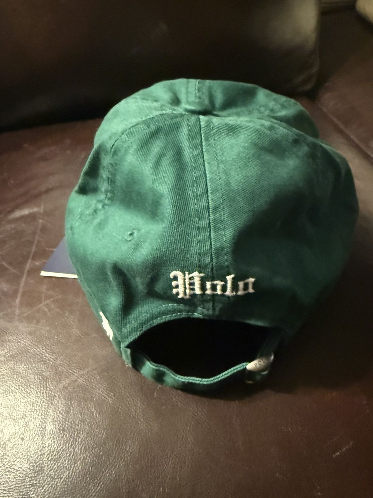 Polo Ralph Lauren Polo Ralph Lauren RL Embroidered Twill Ball Cap Green Size ONE SIZE - 8 Thumbnail