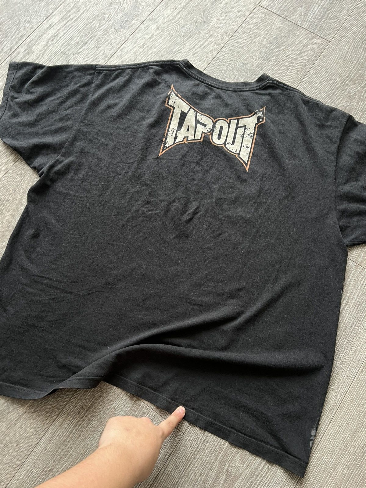 Vintage Vintage Tapout T-Shirt Size US XL / EU 56 / 4 - 13 Thumbnail