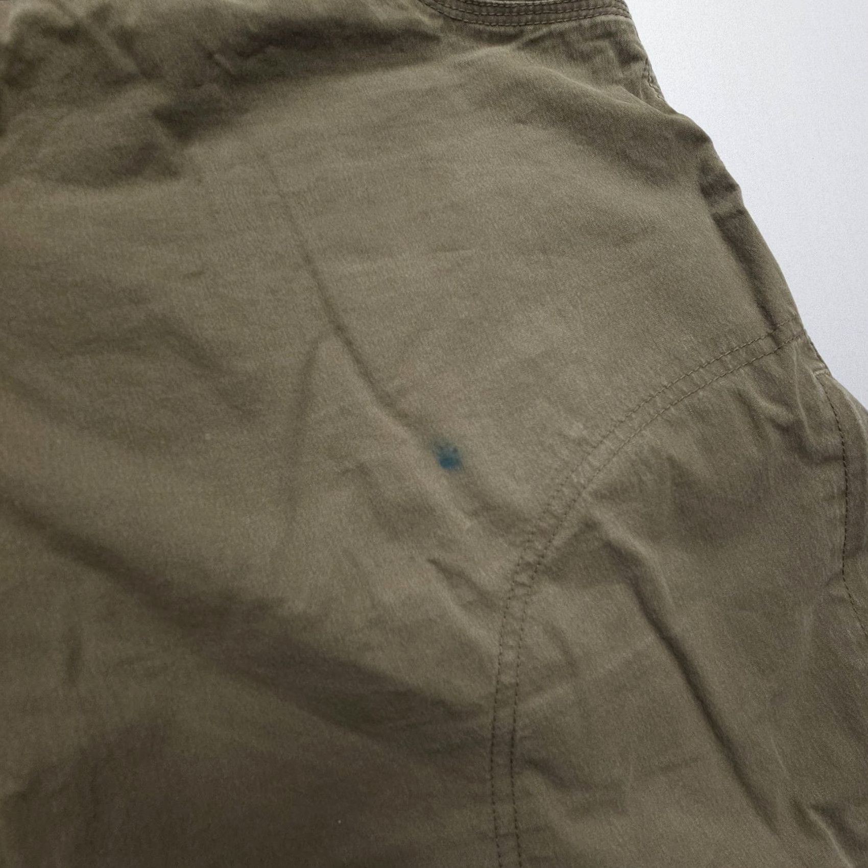 Vintage Kuhl Ramblr Cargo Shorts Mens 40 Khaki Patina Dye Cotton Workwear Hiking Travel Cargo Shortses Regular Beige 40 Mens Size US 40 / EU 56 - 4 Thumbnail