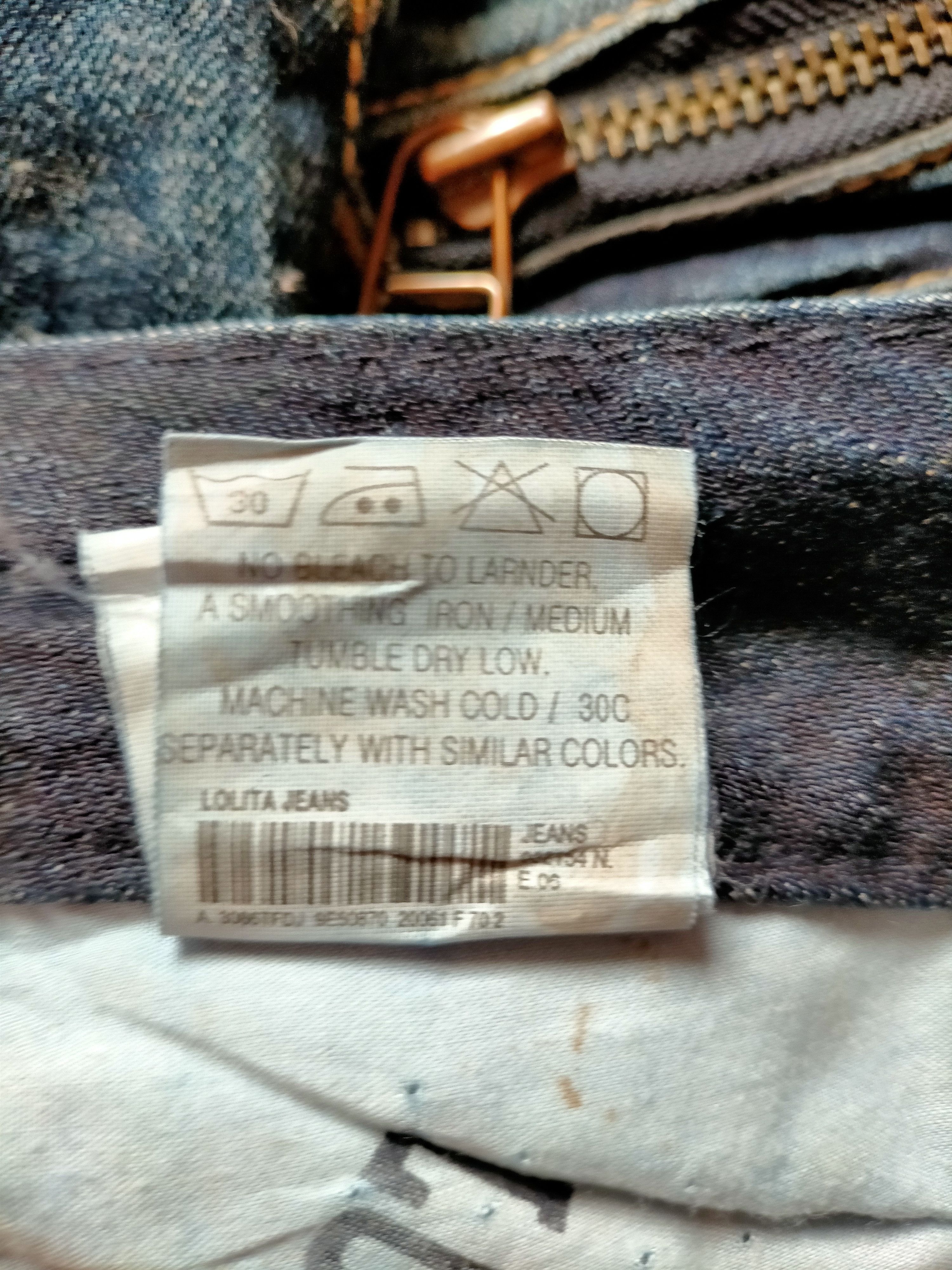 If Six Was Nine × Japanese Brand Flare Jeans Lolita Multizipped Buckle back boot cut Denim Size US 29 - 23 Thumbnail