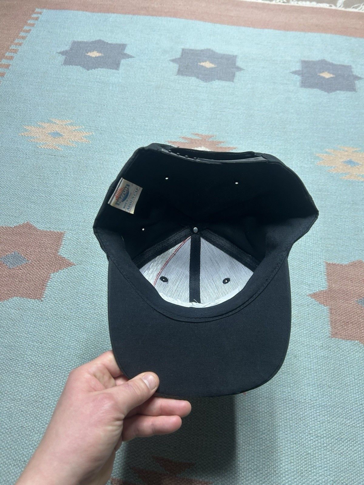 Vintage Vtg Snap hat AC Delco universal lift parts racing checkered Size ONE SIZE - 5 Thumbnail